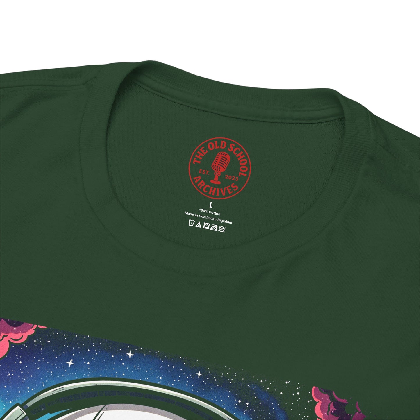 DJ Spaceman Tee, Unisex Heavy Cotton T-Shirt, Casual Statement Wear