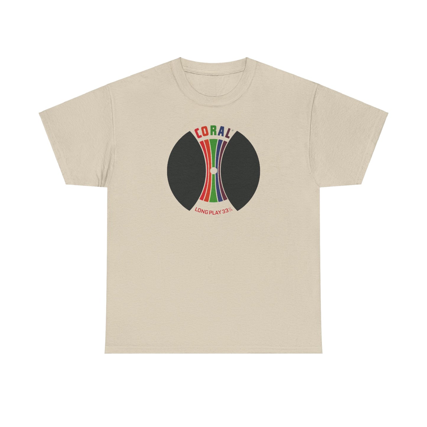 Music Label Tee #89: Coral