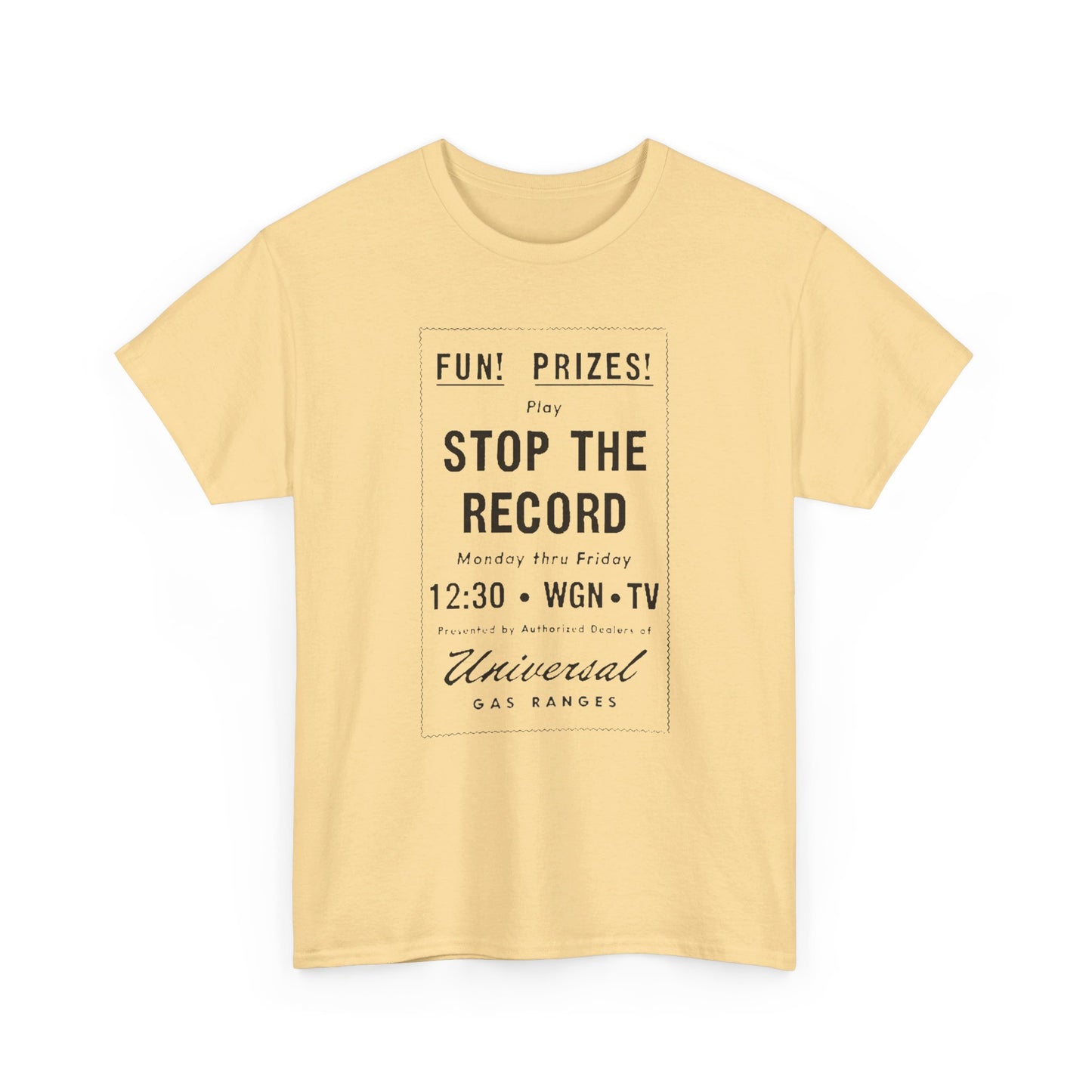 Television Tee #232: Stop The Record