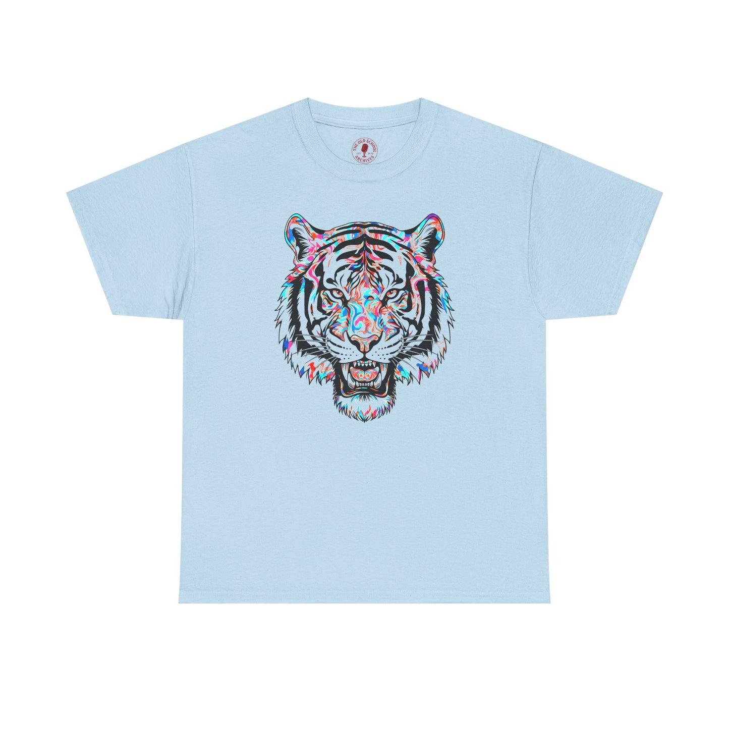 Cosmic Tiger Unisex Heavy Cotton Tee Statement Shirt