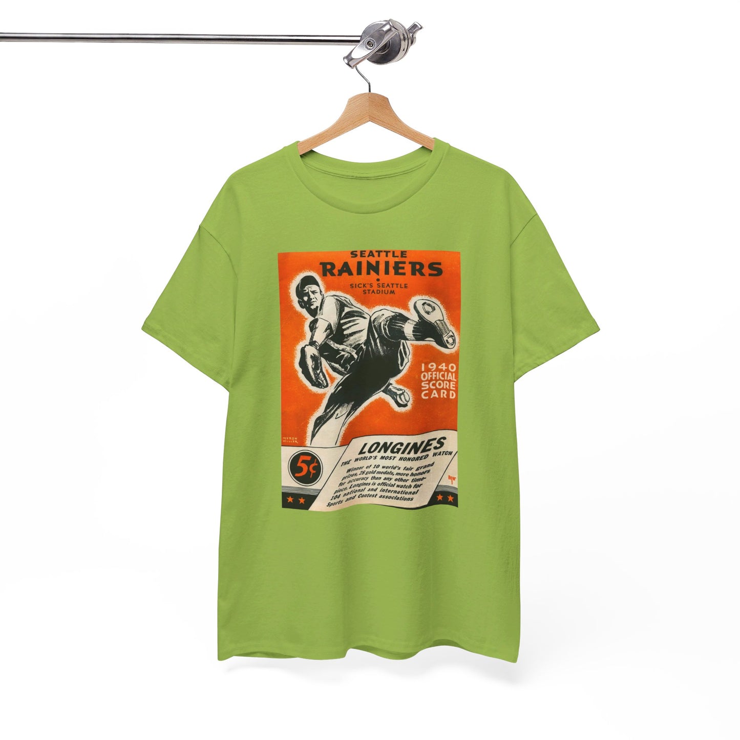 Baseball Tee #002: 1940 Seattle Rainiers Score Card