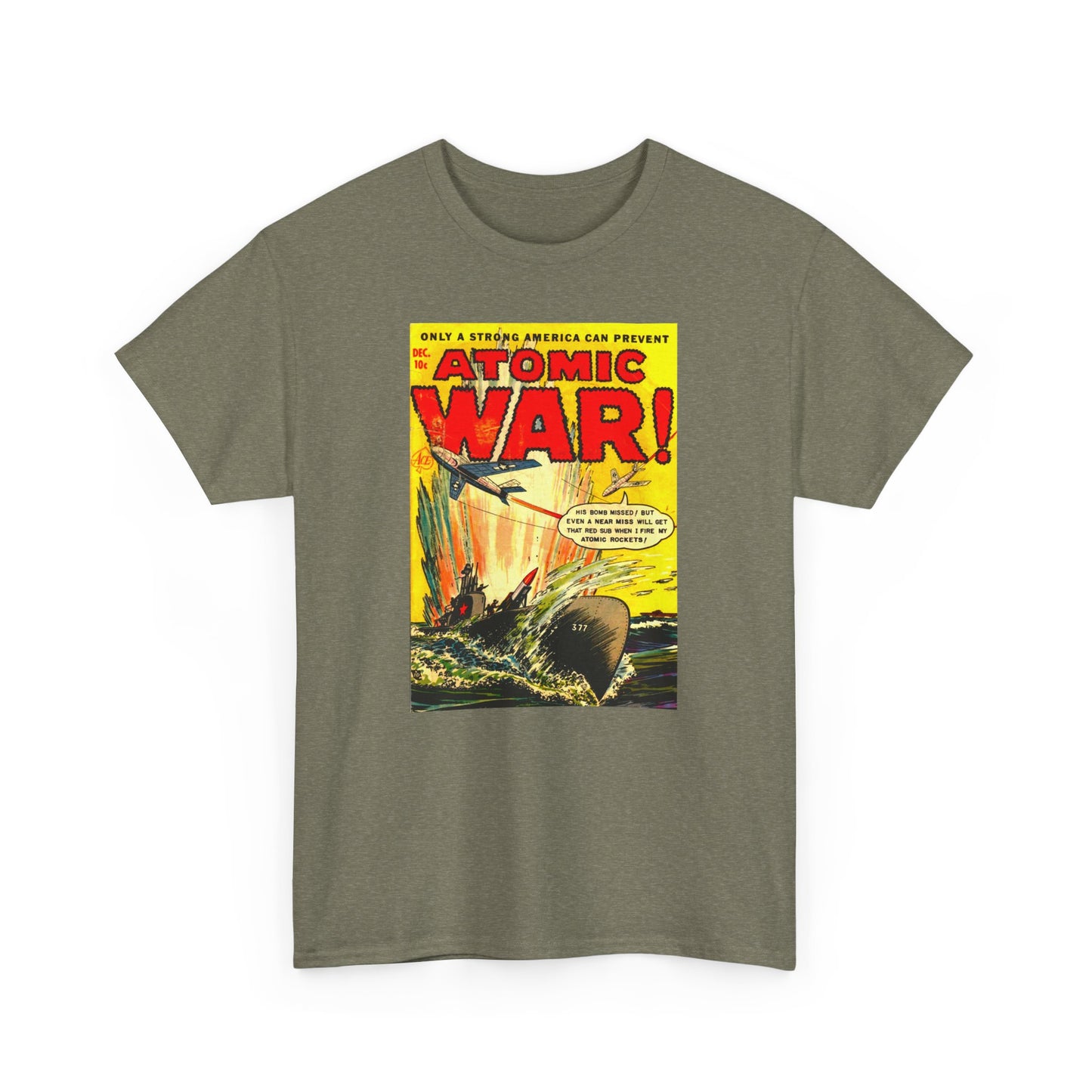 Comic Book Tee #002: Atomic War #2