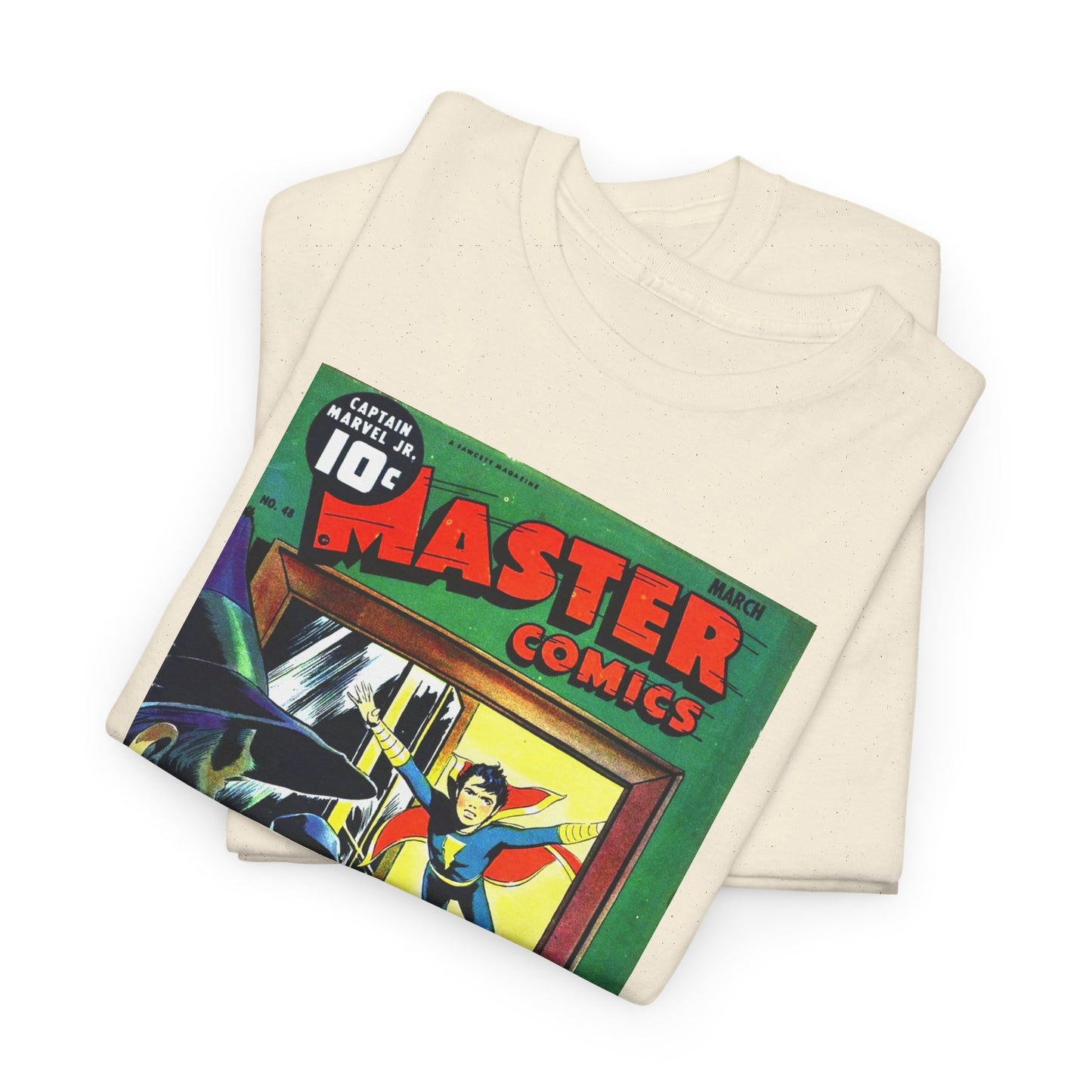 Comic Book Tee: Master Comics 48 Captain Marvel Jr.