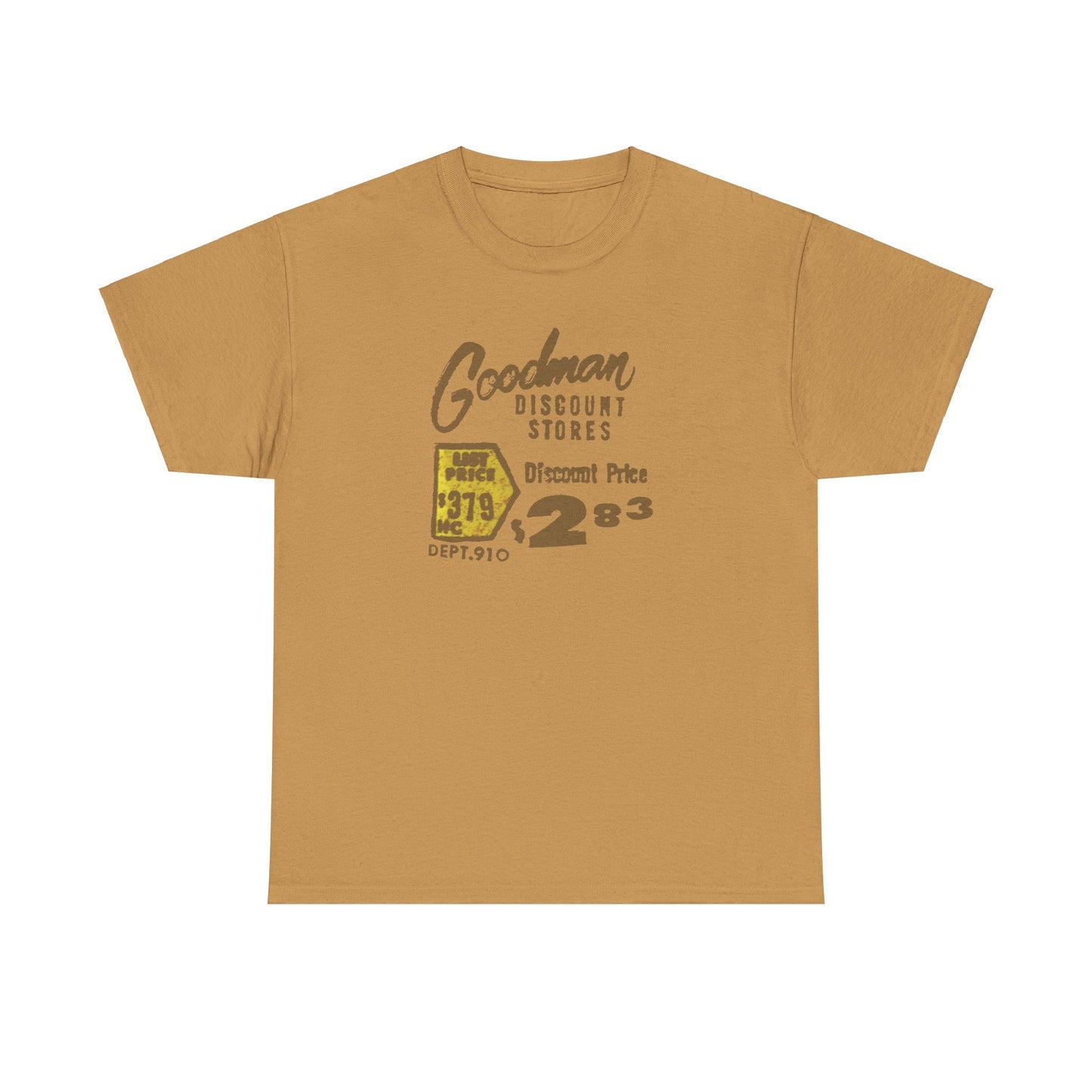 Retro Tee #202: Goodman's Price Tag