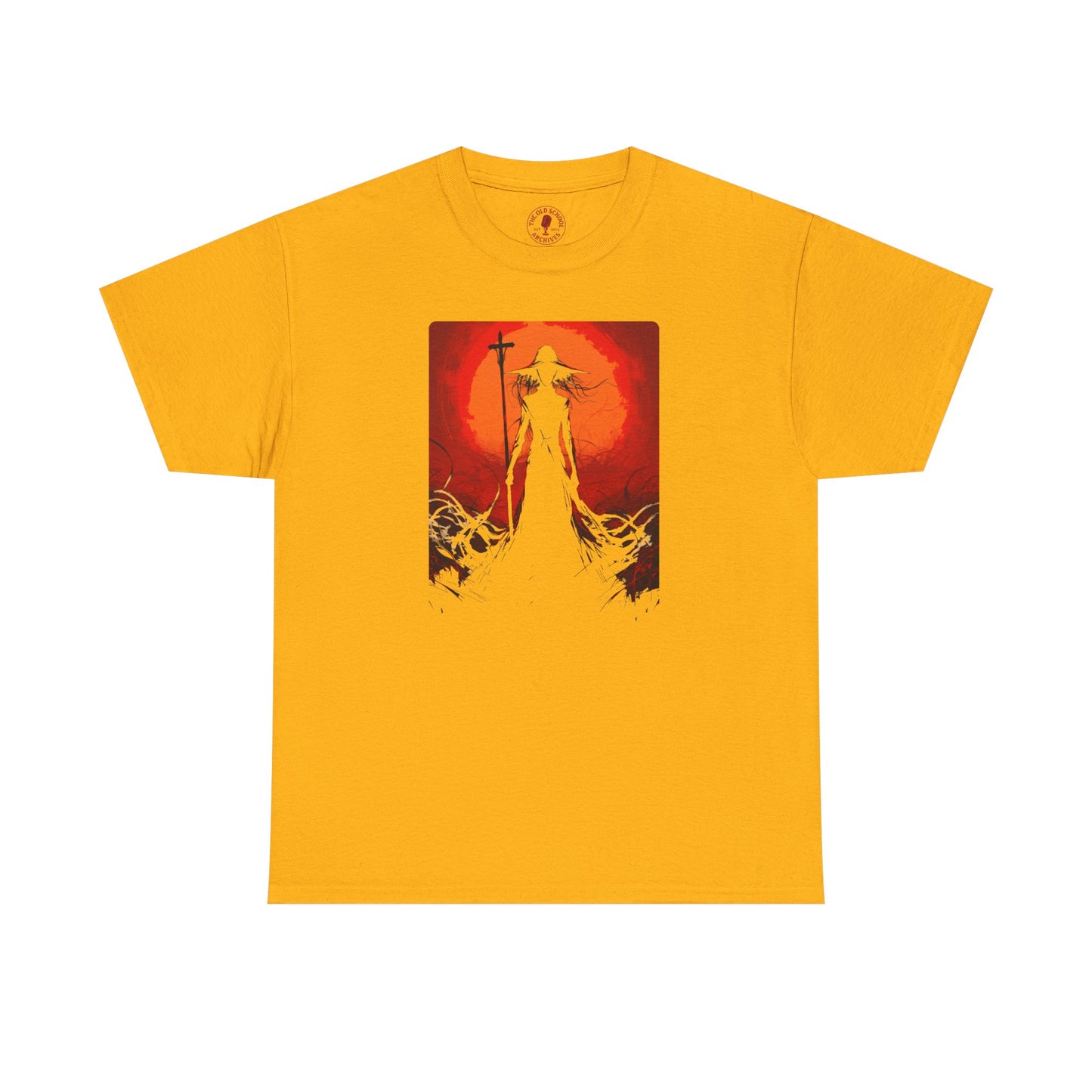 Shadow Wraith Unisex Heavy Cotton Tee | Vintage T-Shirt, Graphic Tee, Casual Wear