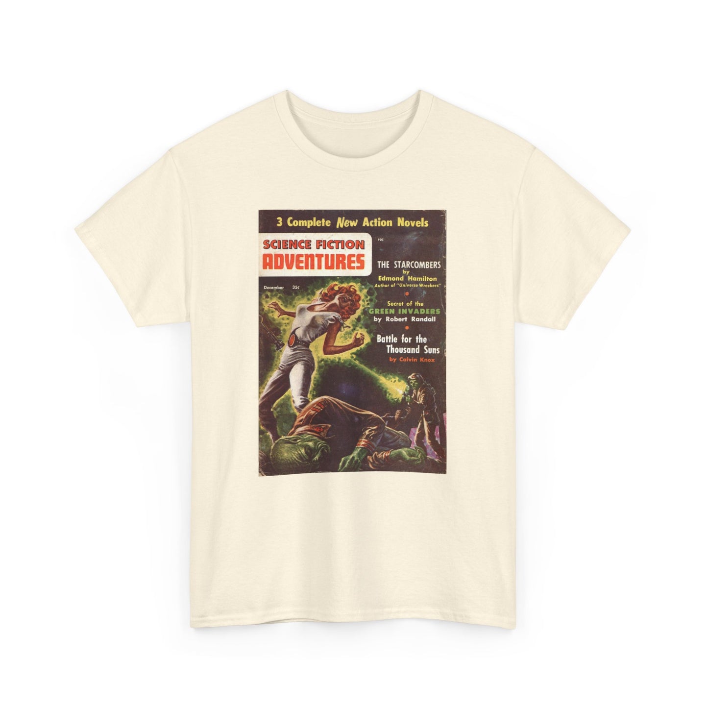 Pulp Cover Tee #408: Science Fiction Adventures