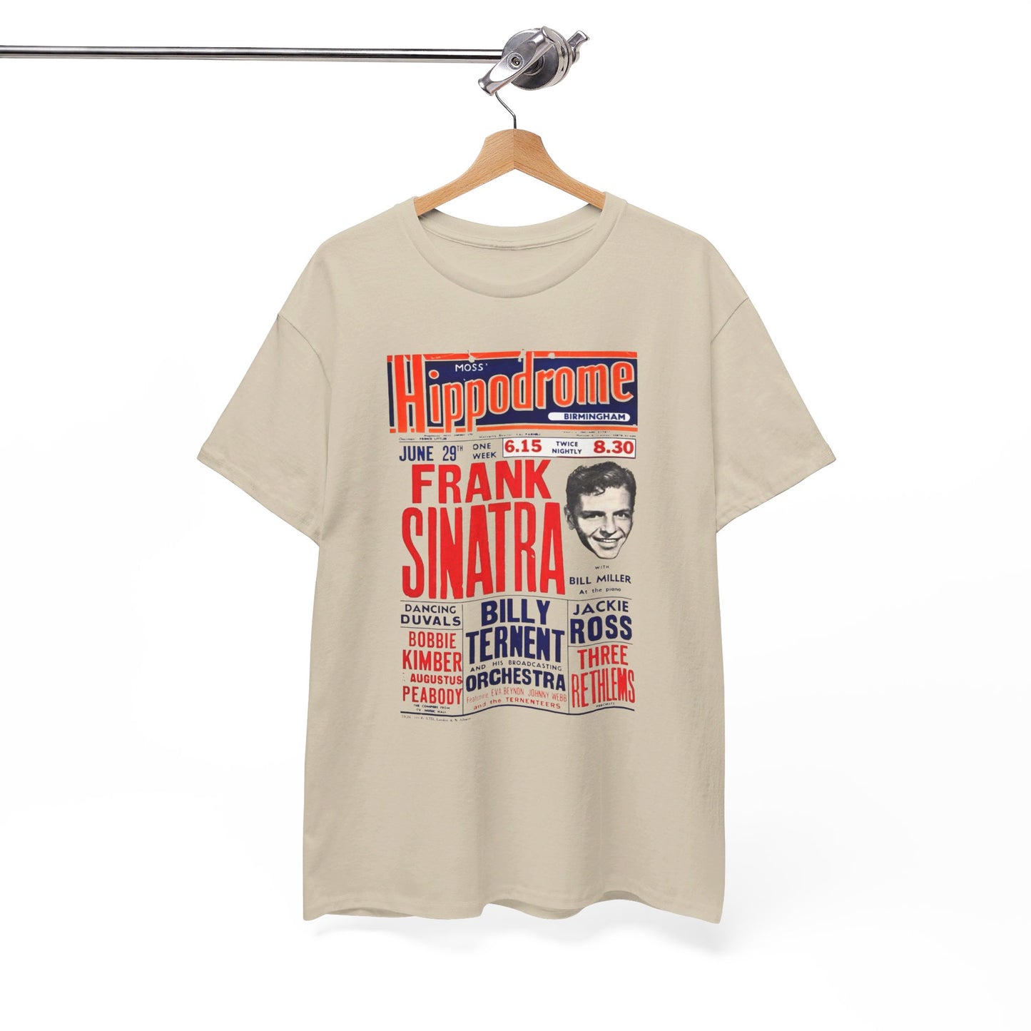 Concert Poster Tee #142: Frank Sinatra