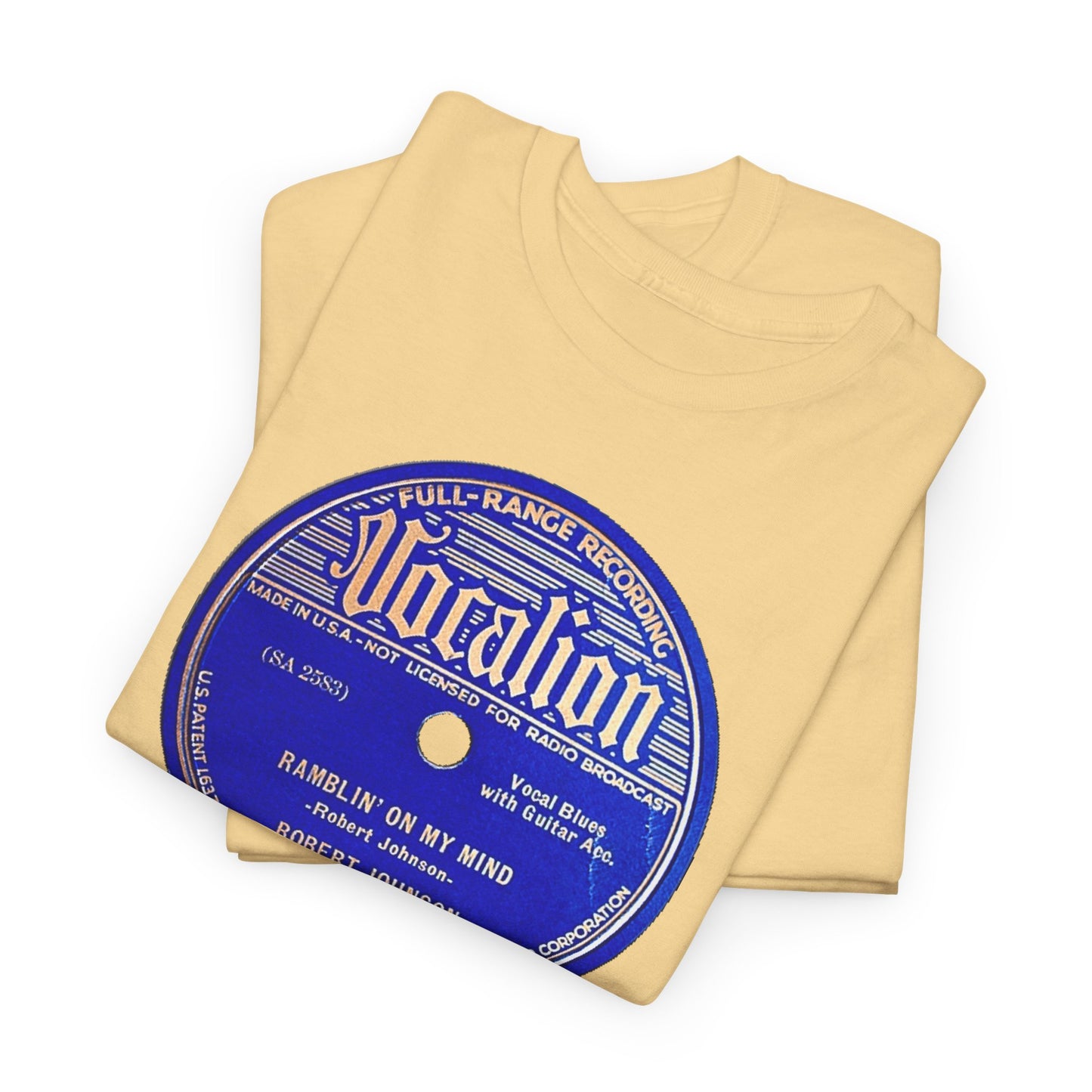 78rpm Tee #99: Robert Johnson Ramblin' On My Mind