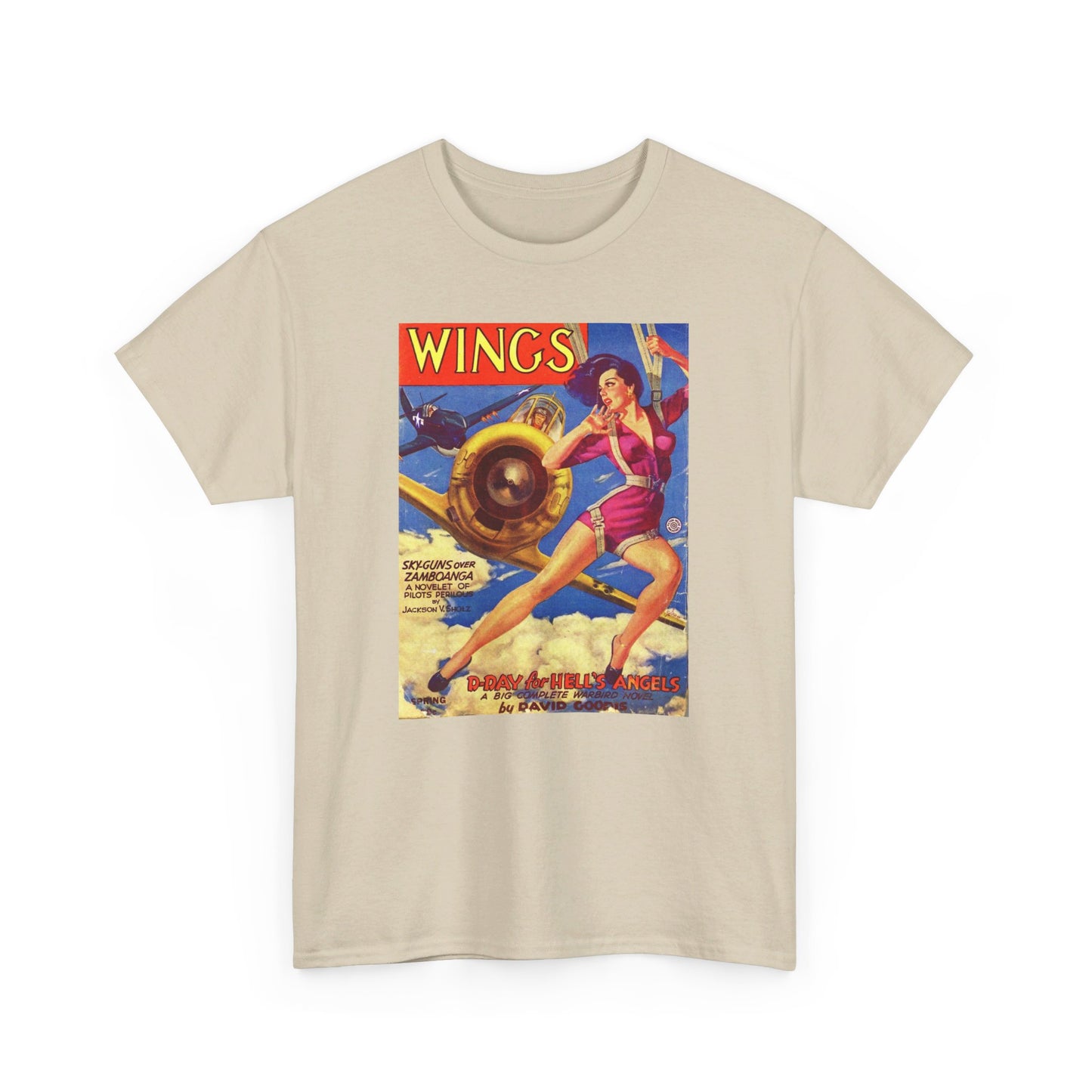 Pulp Cover Tee #427: Wings Magazine