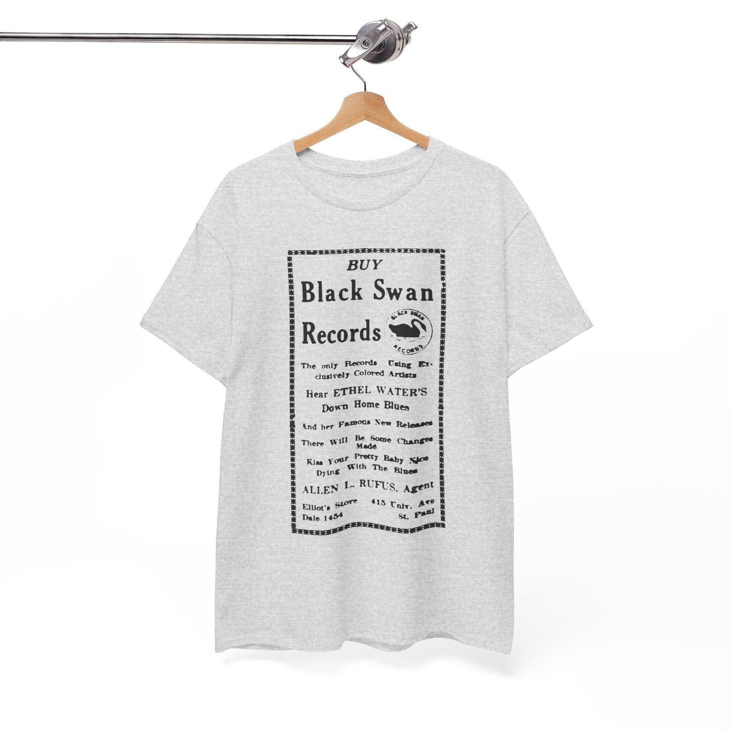 Record Store Tee #134: Elliot's Store Black Swan Record Dealer