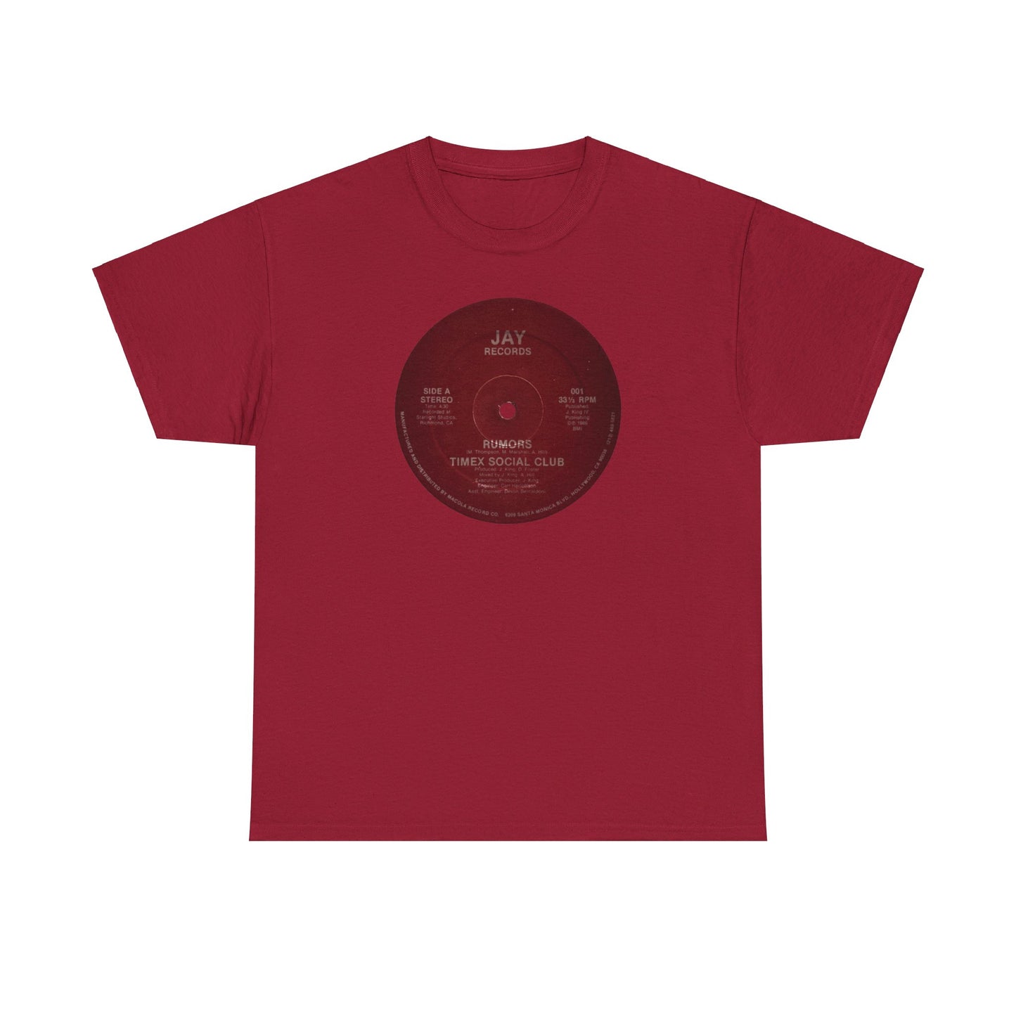 12" Tee #04: Timex Social Club Rumors