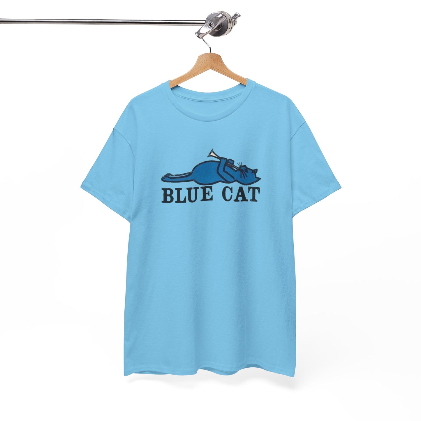 Music Label Tee #104: Blue Cat