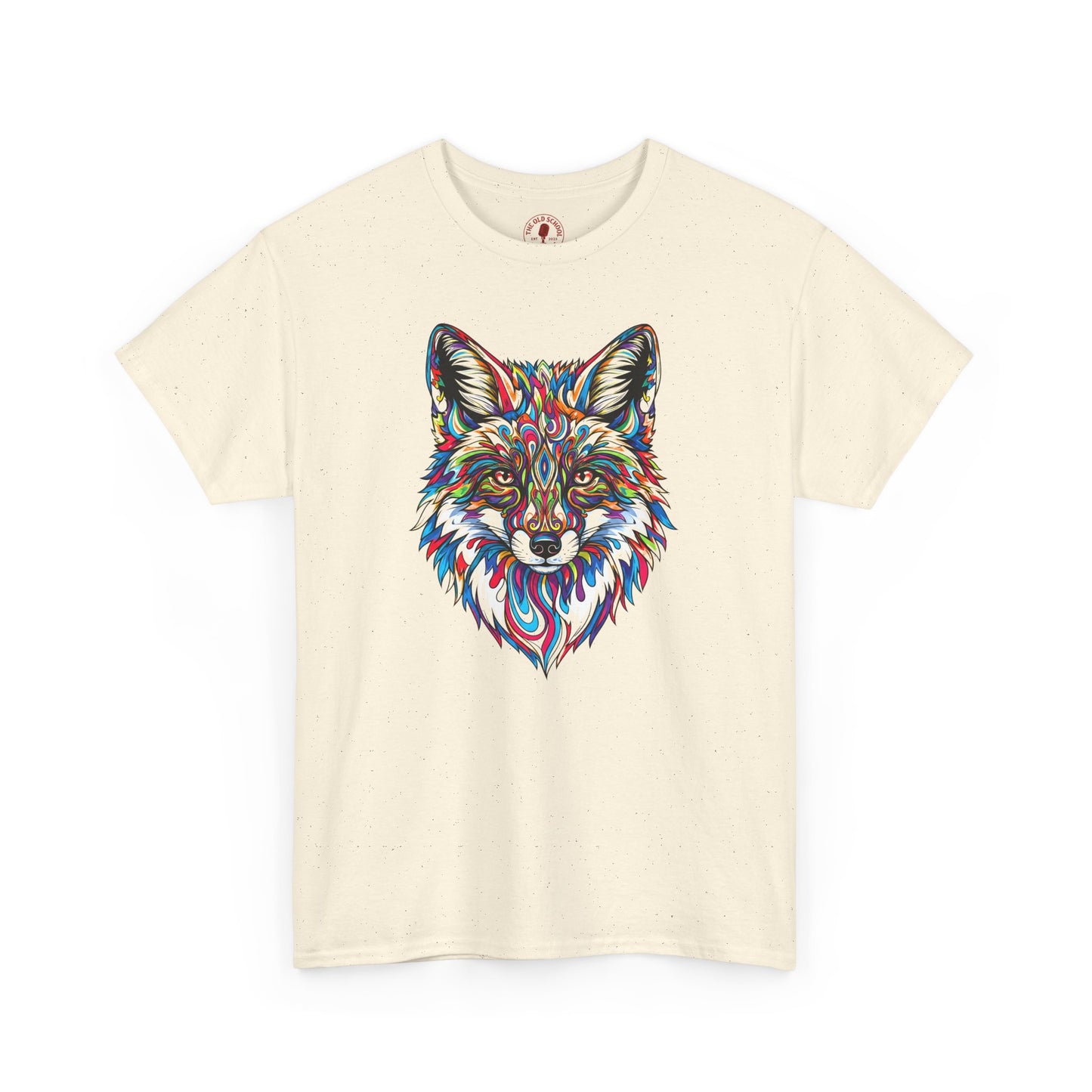 Cosmic Fox Unisex Heavy Cotton Tee Statement Shirt