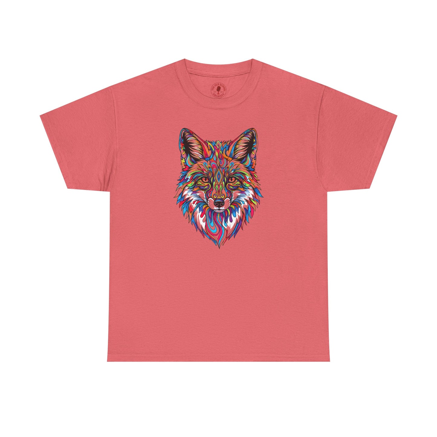Cosmic Fox Unisex Heavy Cotton Tee Statement Shirt