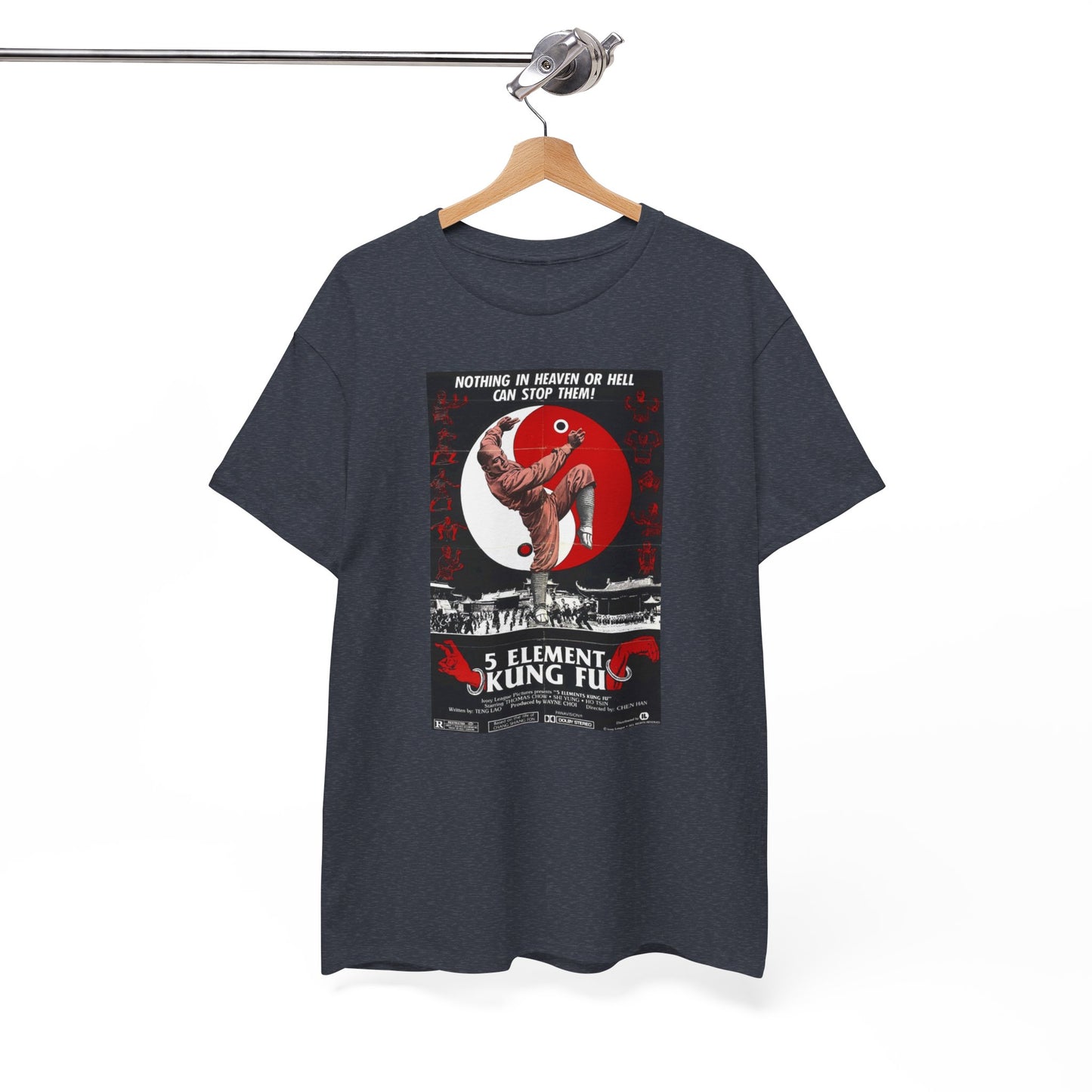 Movie Poster Tee #39: 5 Elements Kung Fu