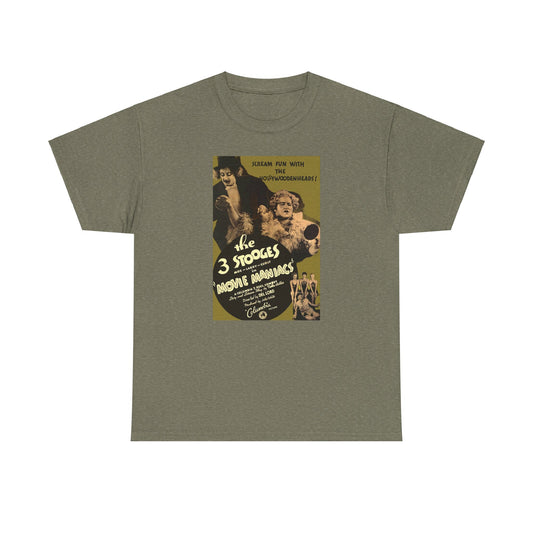 Movie Poster Tee #36: The 3 Stooges in Movie Maniacs