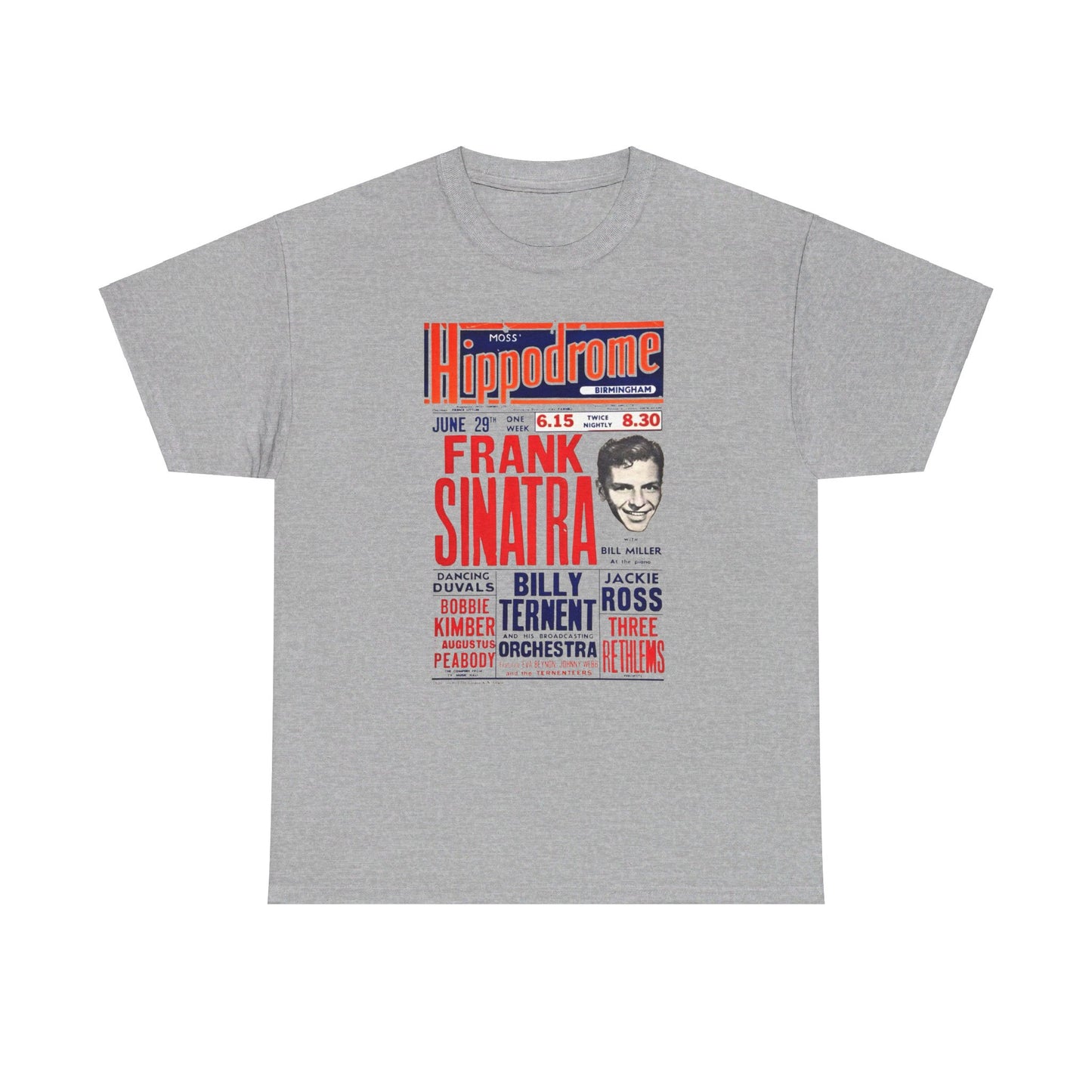 Concert Poster Tee #142: Frank Sinatra