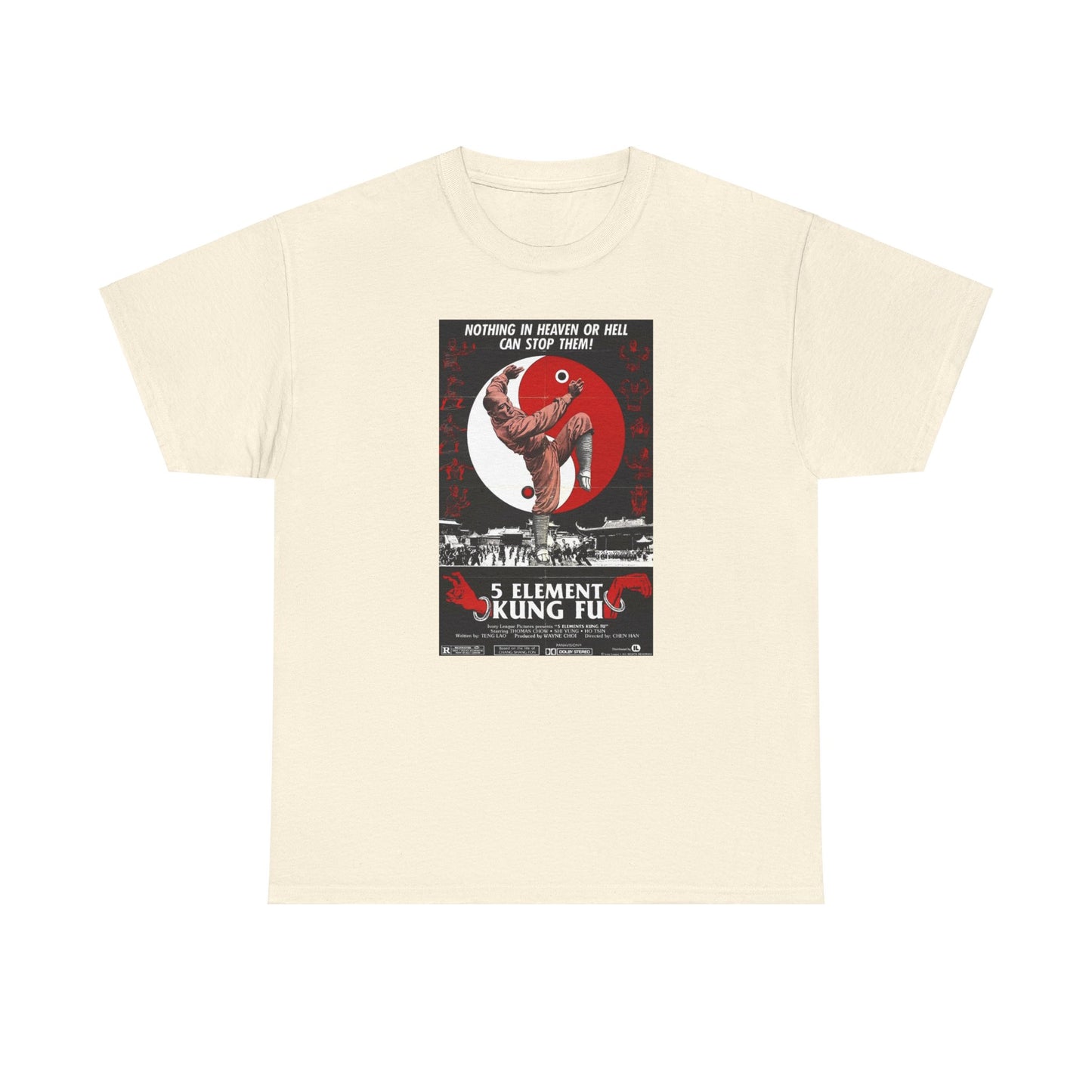 Movie Poster Tee #39: 5 Elements Kung Fu