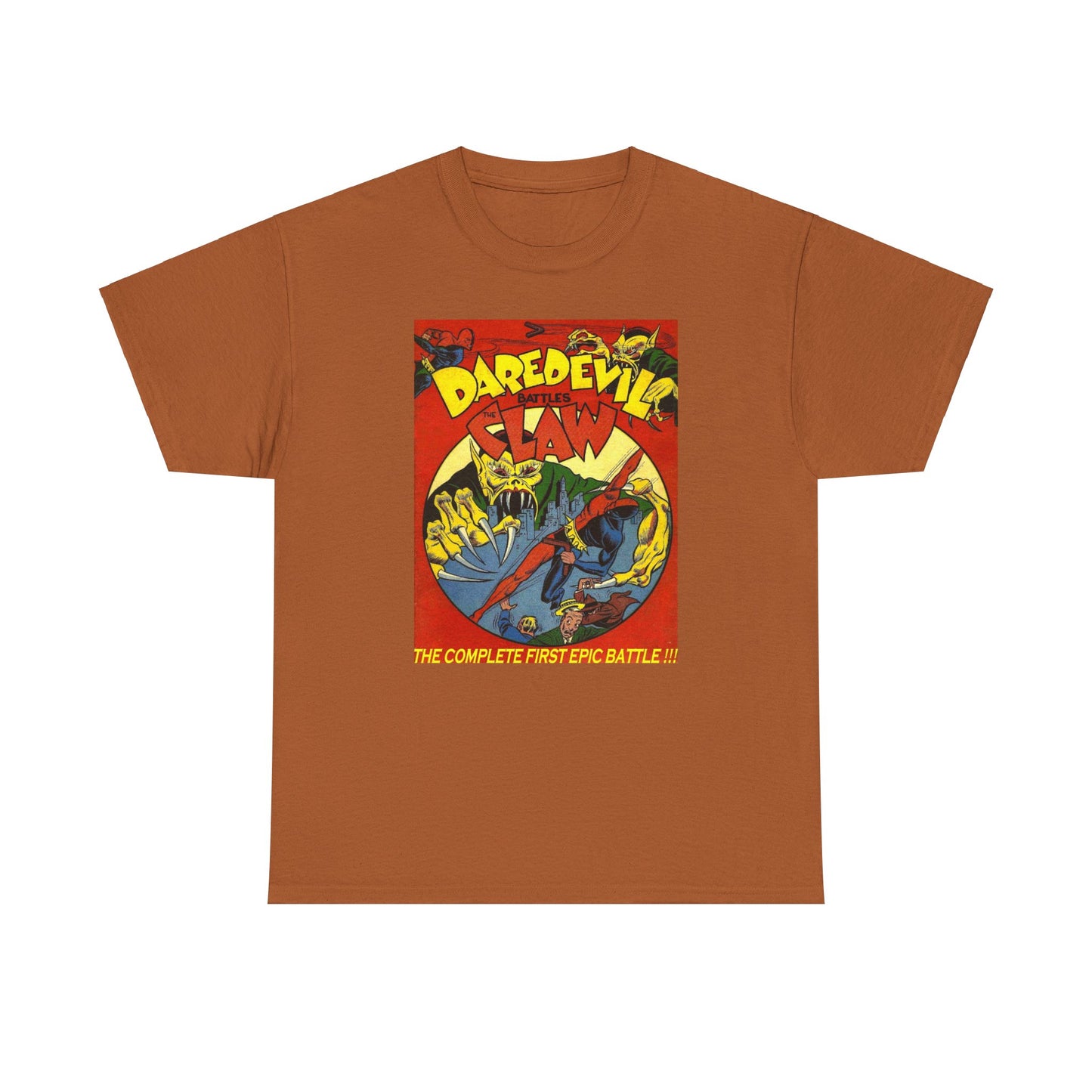 Comic Book Tee: Daredevil Vs The Claw