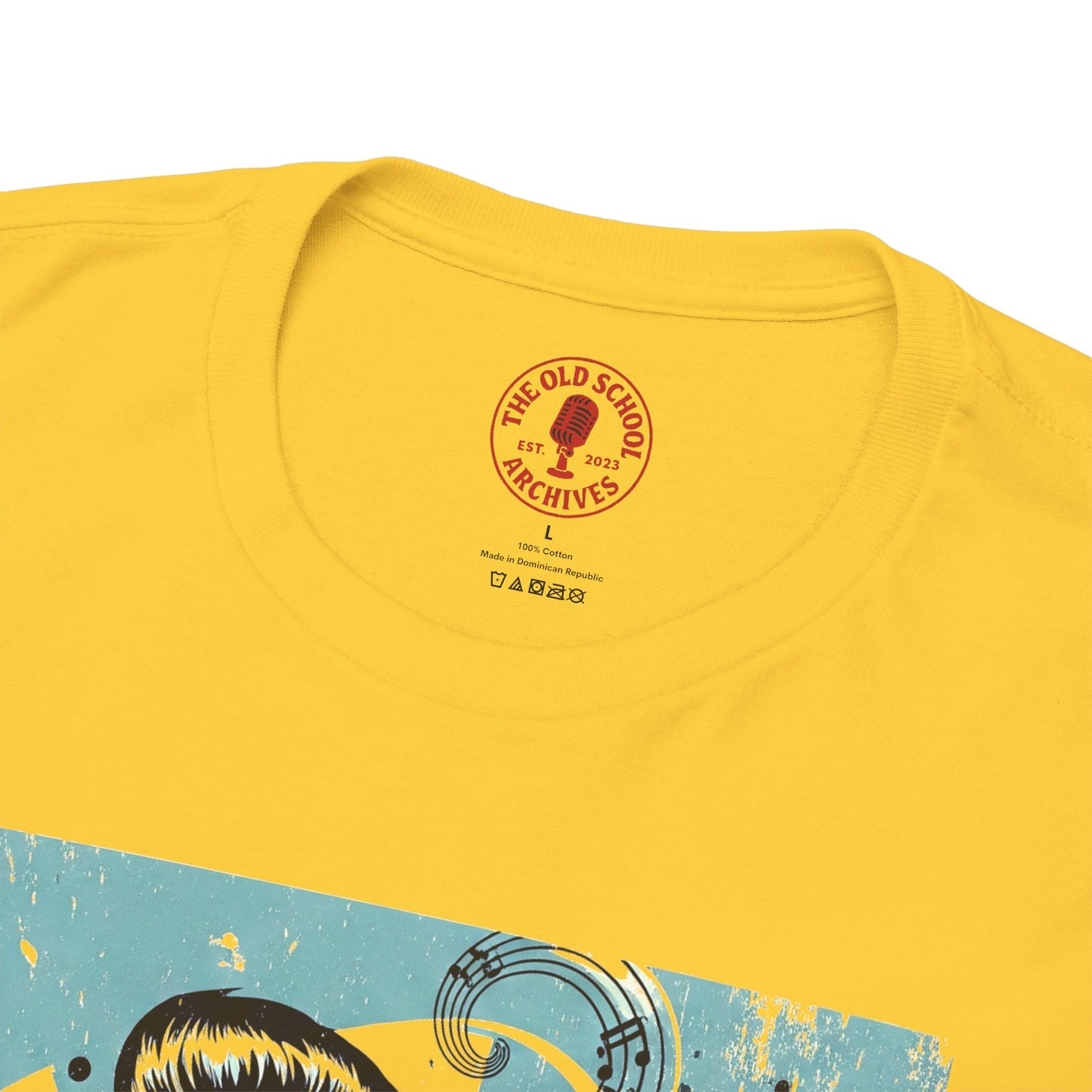 1950s Rock N Roll Tee, Unisex Heavy Cotton T-Shirt, Casual Statement Wear
