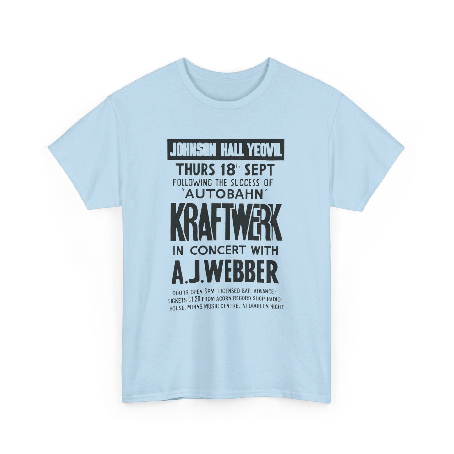 Concert Poster Tee #013: Kraftwerk