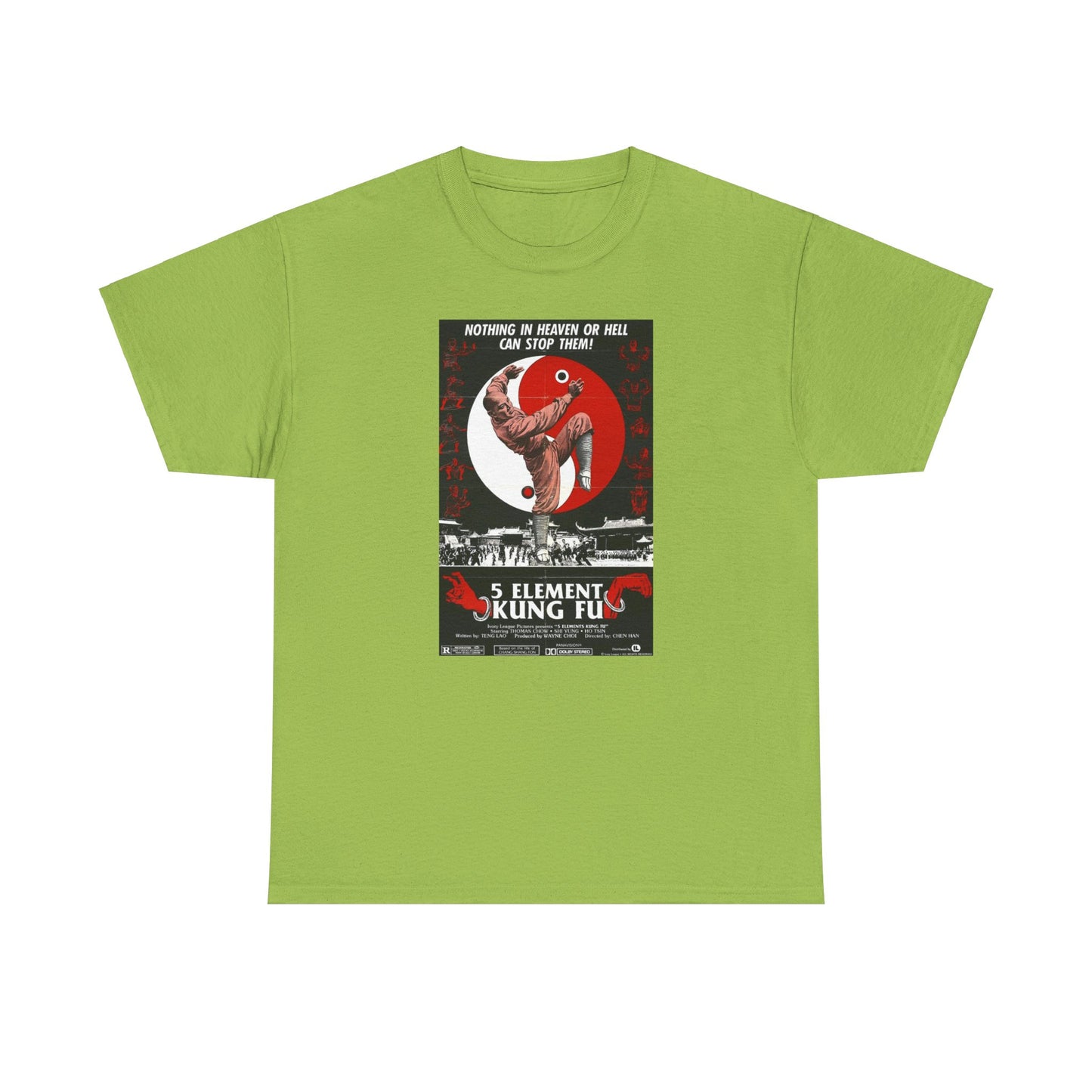 Movie Poster Tee #39: 5 Elements Kung Fu