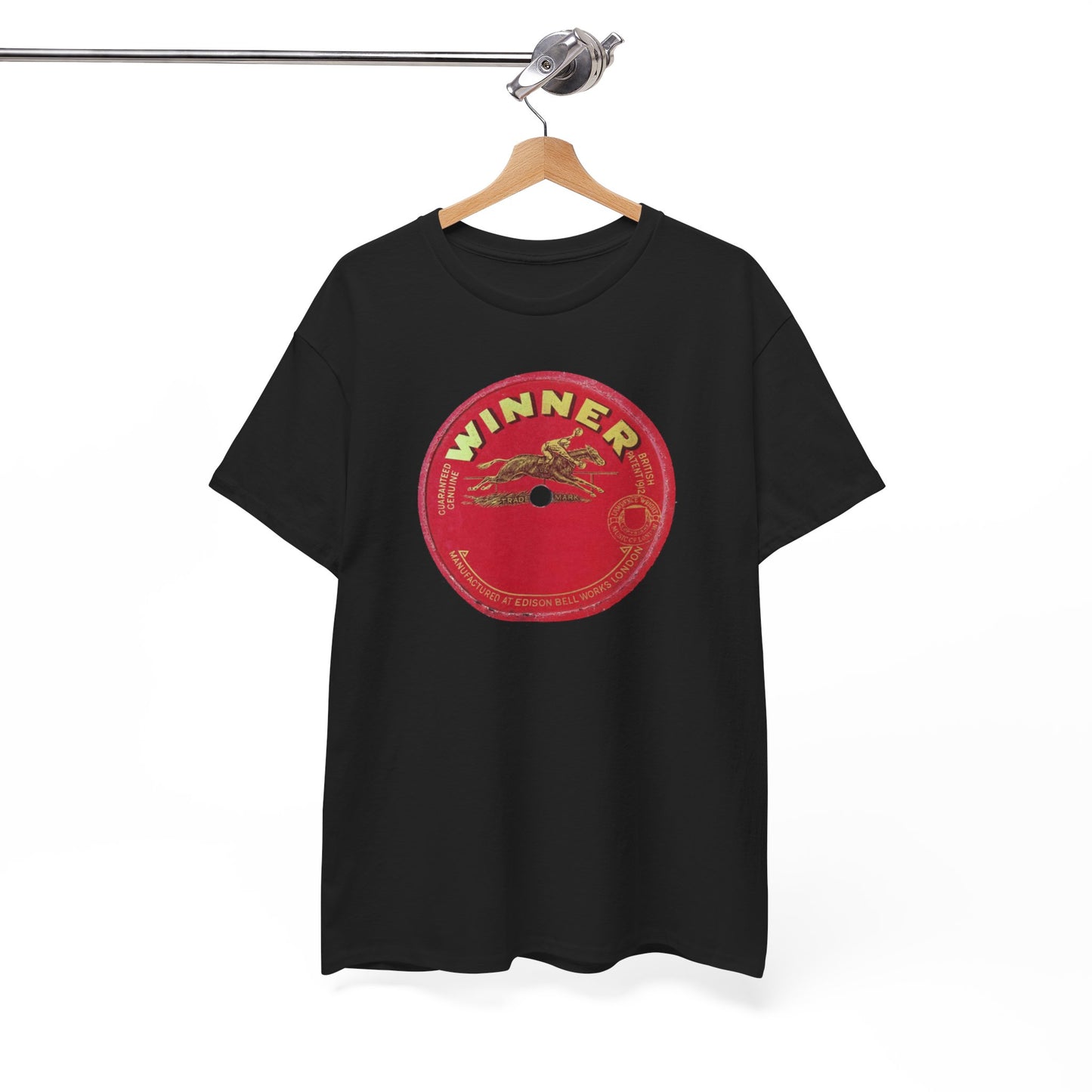 Vintage Retro 78rpm Label Tee #11: Winner Records