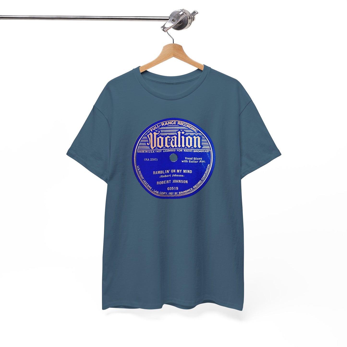 78rpm Tee #99: Robert Johnson Ramblin' On My Mind