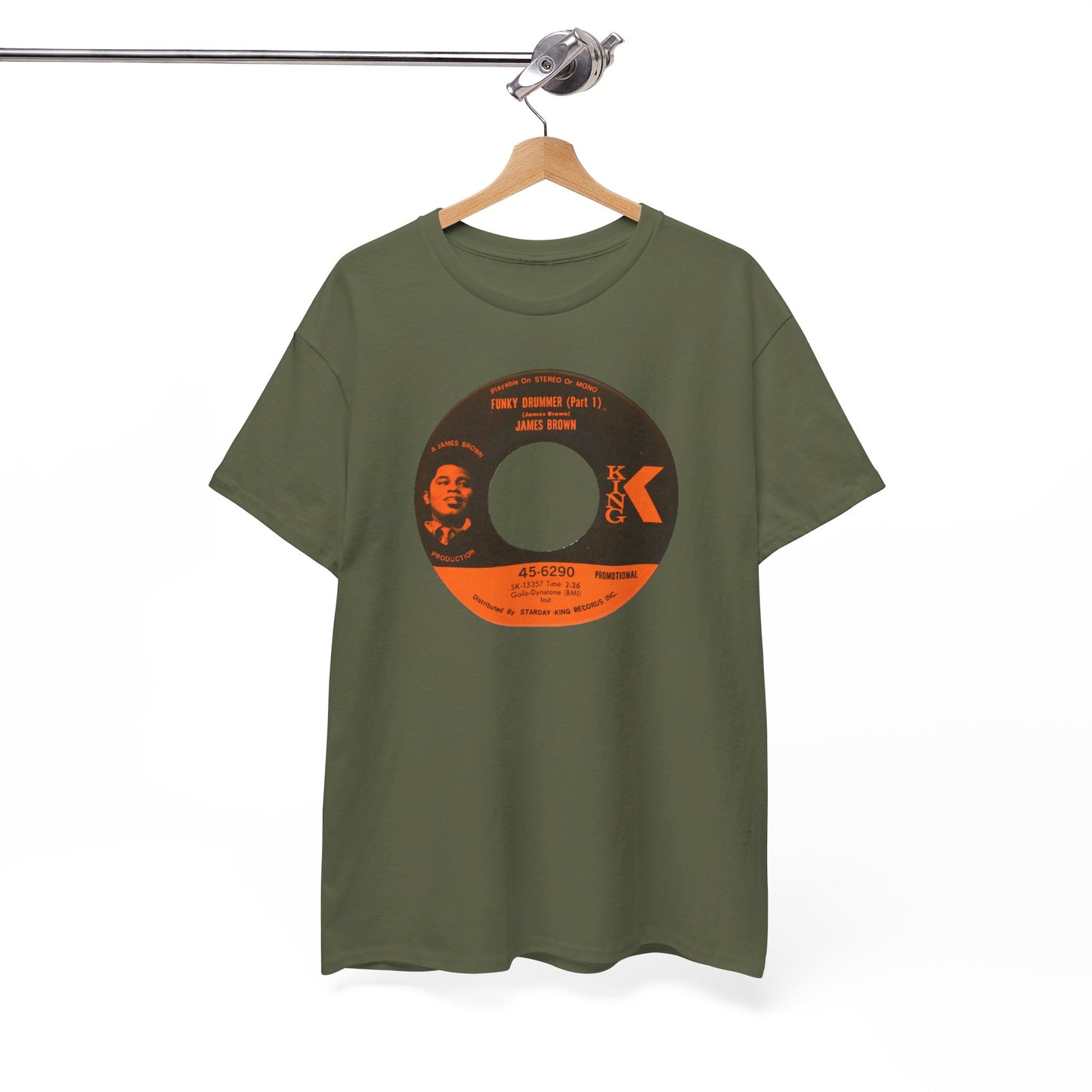 45rpm Tee #63: James Brown Funky Drummer