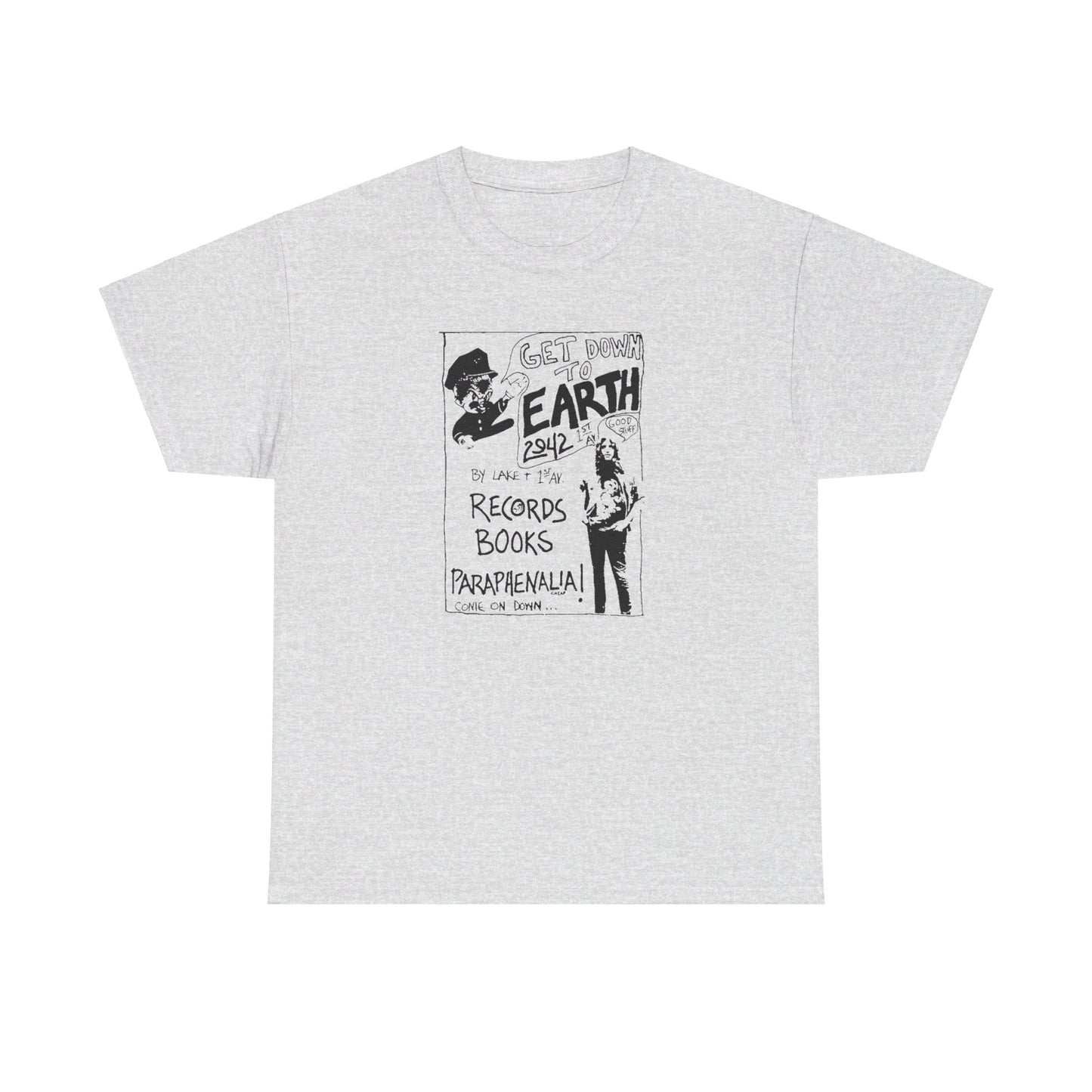 Record Store Tee #139: Earth Records Books & Paraphernalia