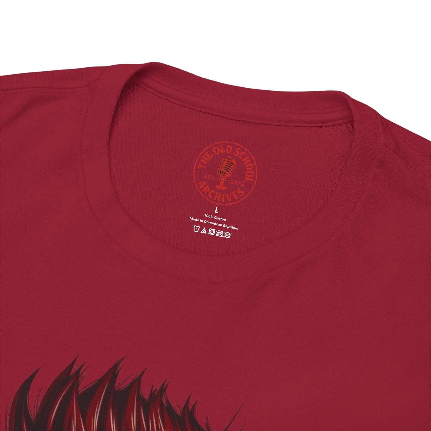 Mohawk Skull Unisex Heavy Cotton Tee Statement Shirt