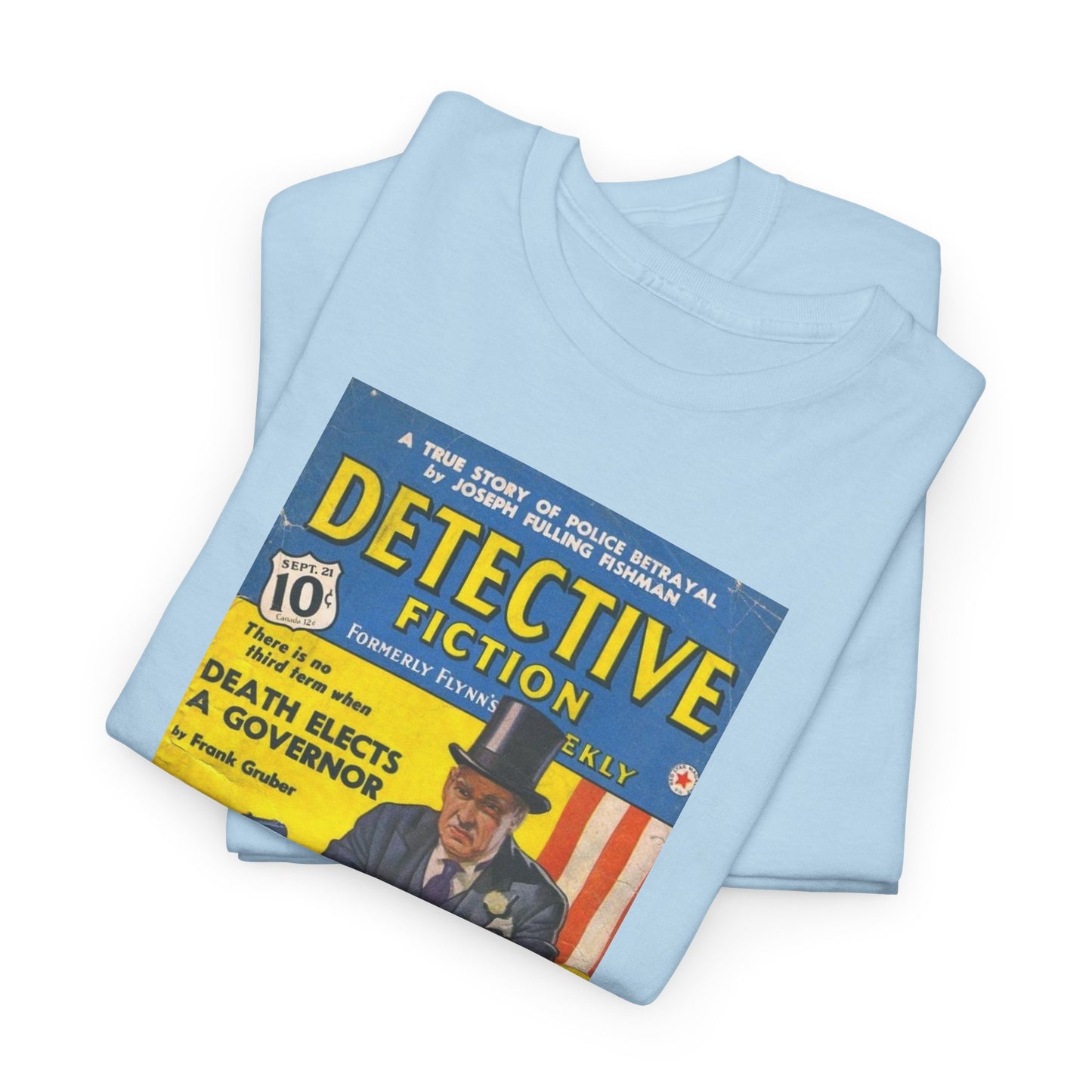 Pulp Cover Tee #449: Detective Fiction