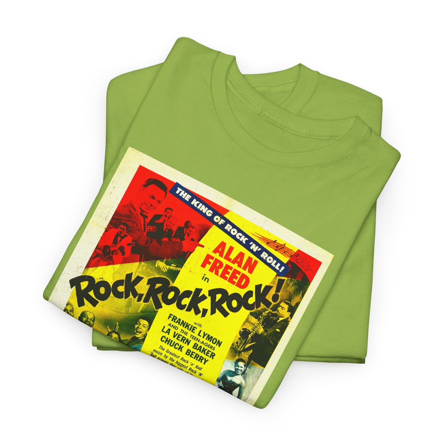 Concert Poster Tee #255: Alan Freed Movie Rock, Rock, Rock!