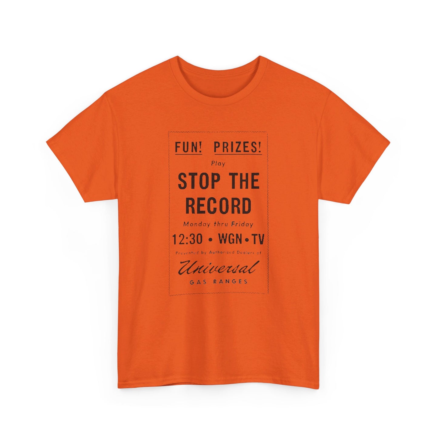 Television Tee #232: Stop The Record