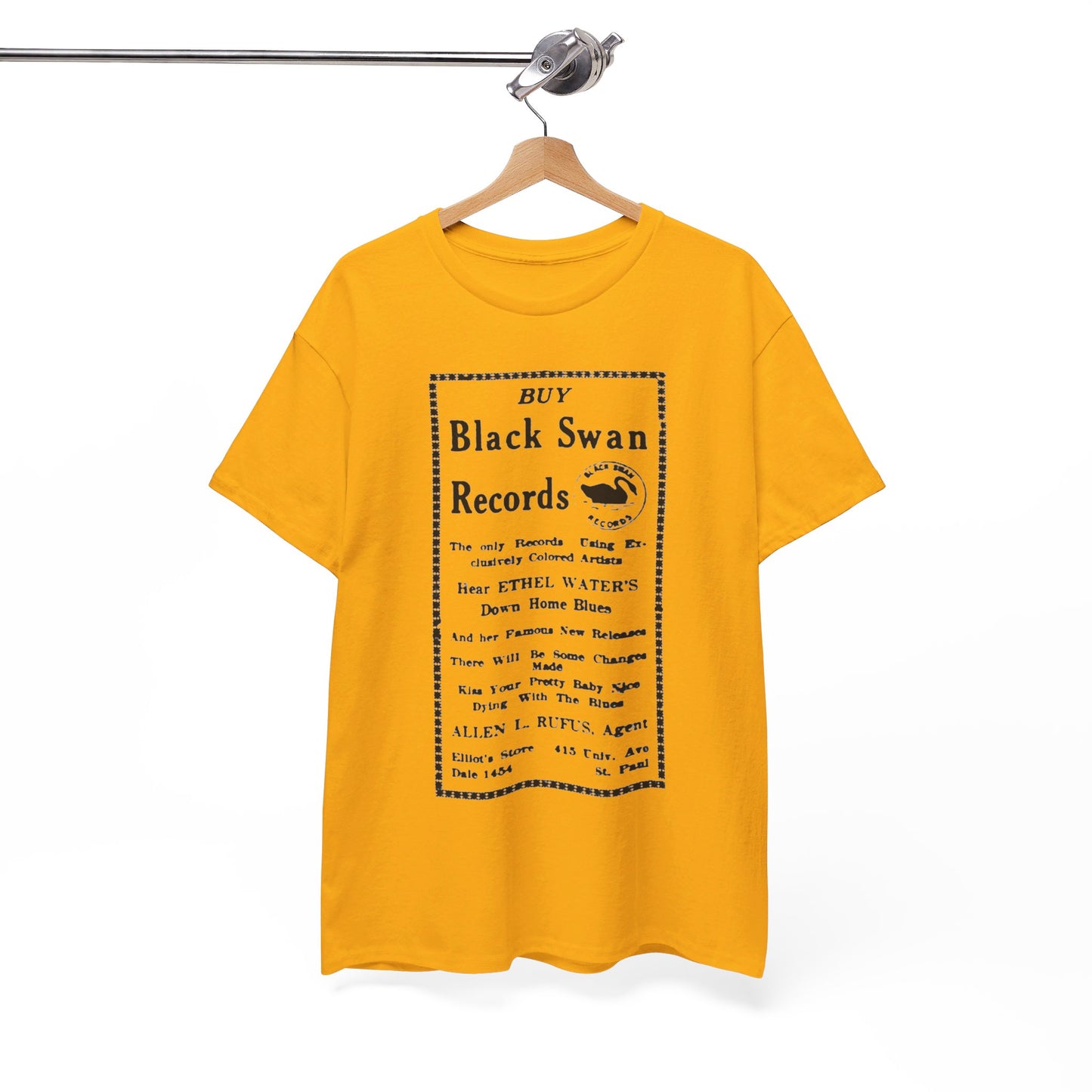 Record Store Tee #134: Elliot's Store Black Swan Record Dealer