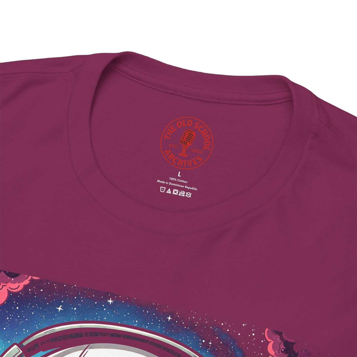 DJ Spaceman Tee, Unisex Heavy Cotton T-Shirt, Casual Statement Wear