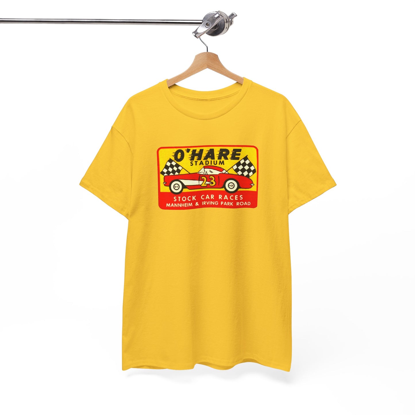 Retro Car Culture Tee #007: O'Hare Stadium