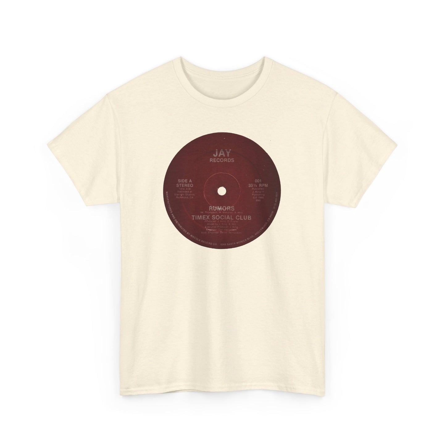 12" Tee #04: Timex Social Club Rumors