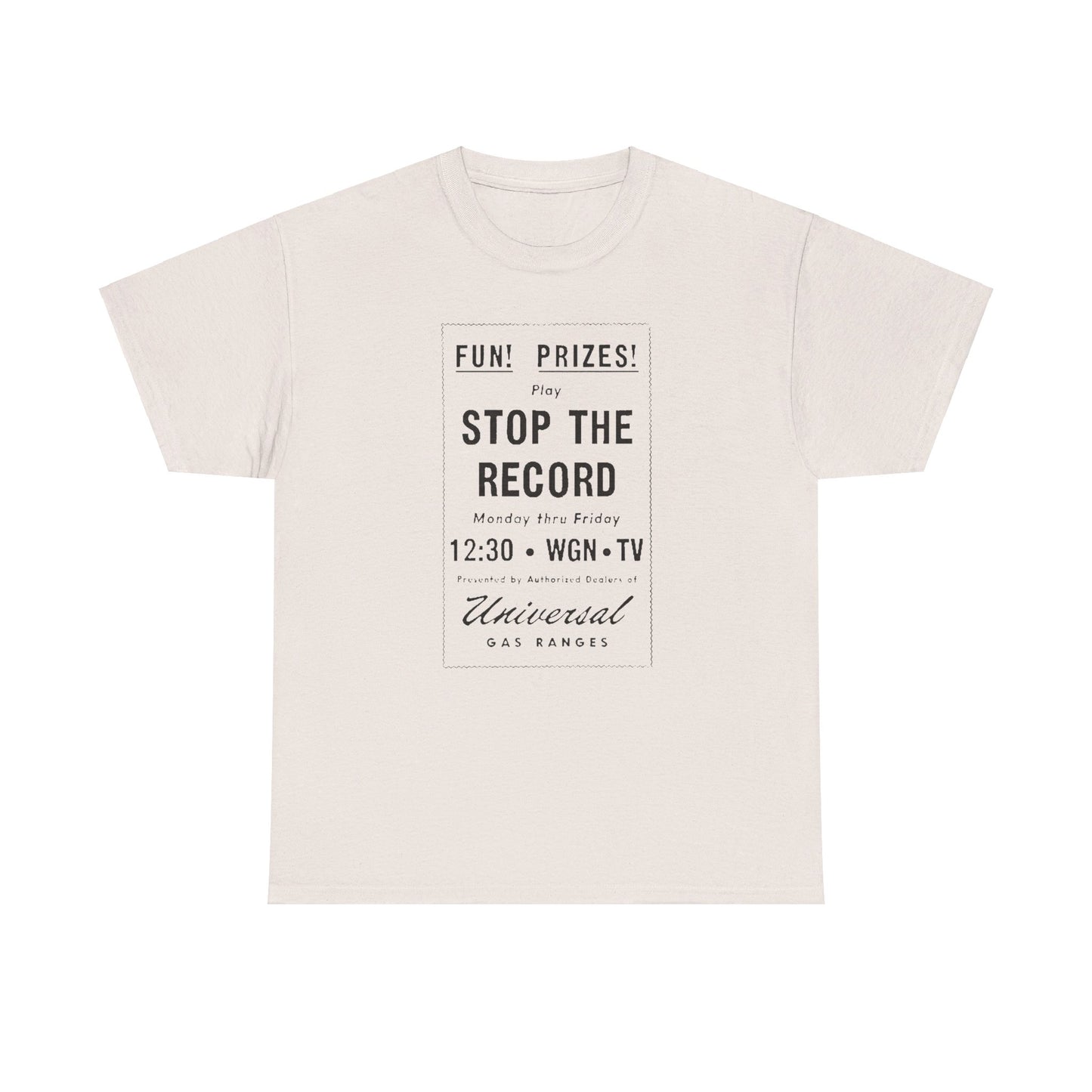 Television Tee #232: Stop The Record