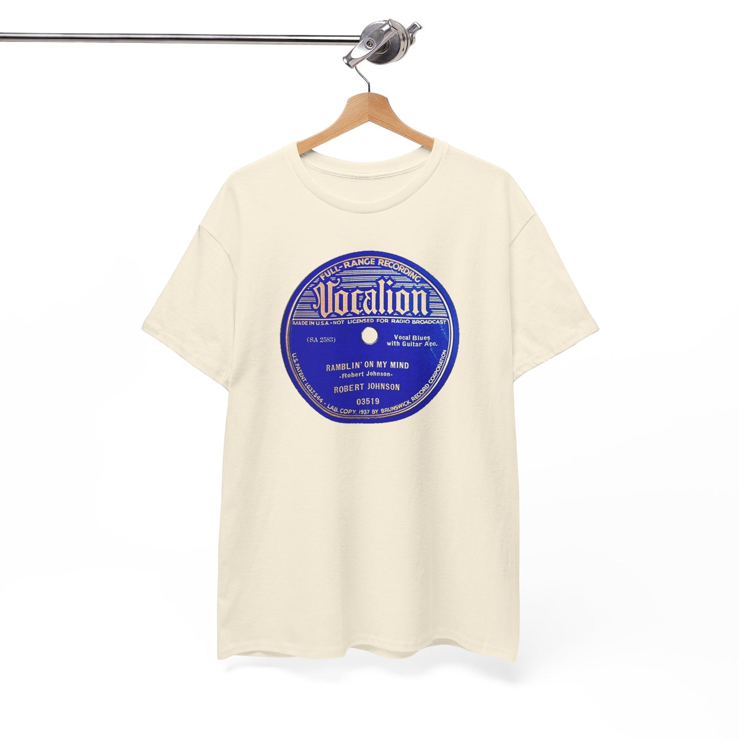 78rpm Tee #99: Robert Johnson Ramblin' On My Mind