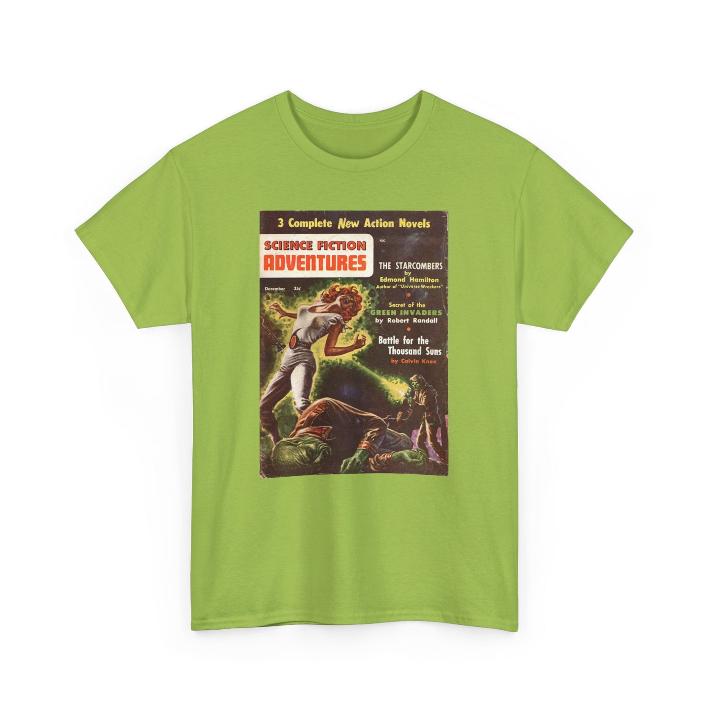 Pulp Cover Tee #408: Science Fiction Adventures