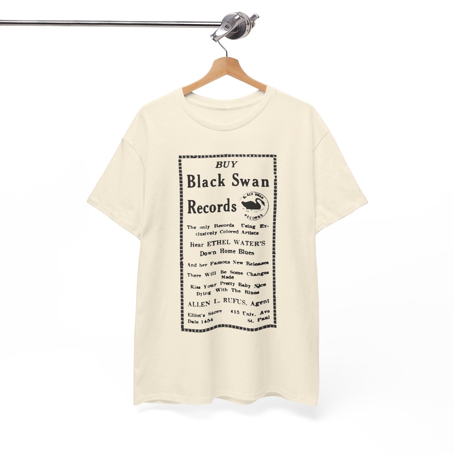 Record Store Tee #134: Elliot's Store Black Swan Record Dealer