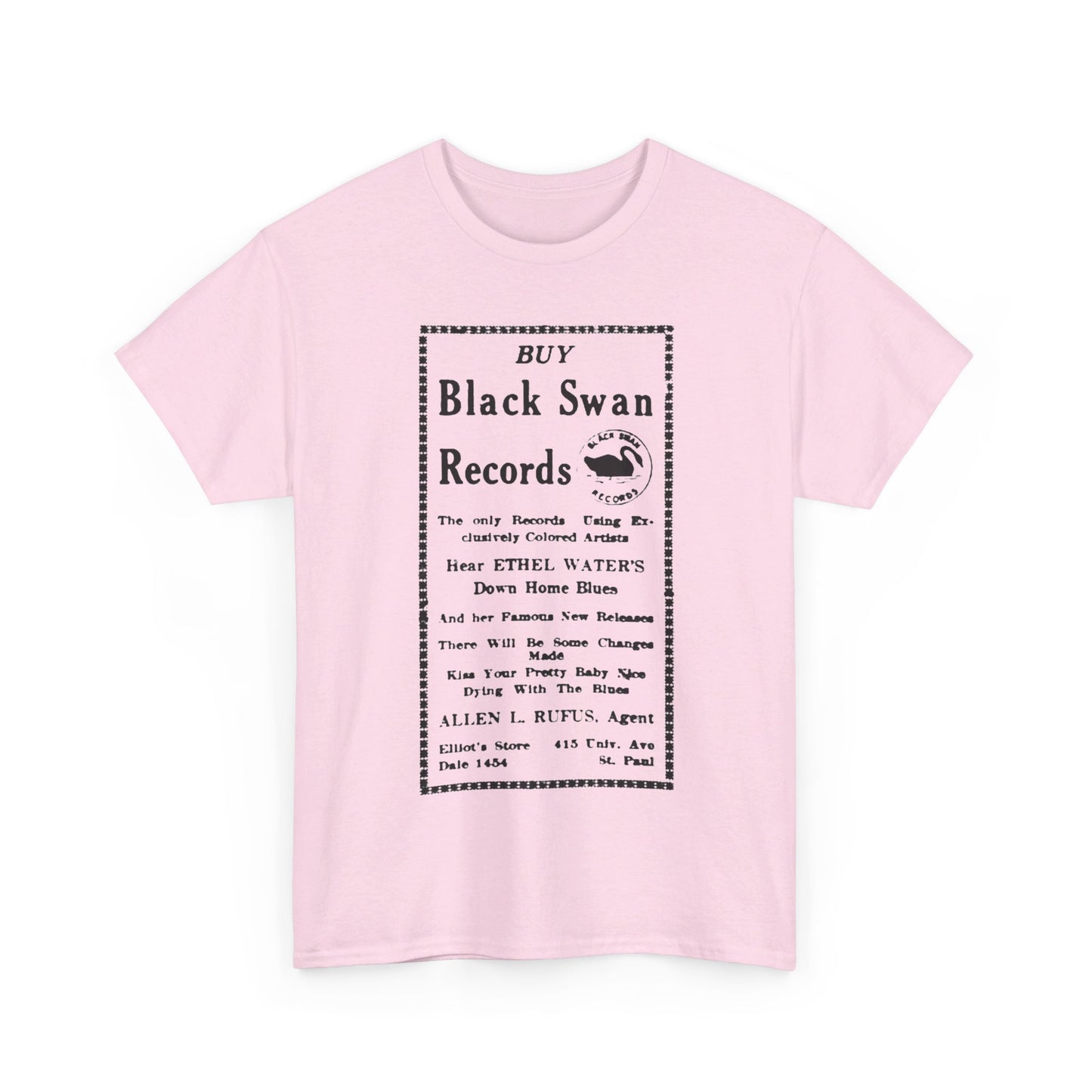 Record Store Tee #134: Elliot's Store Black Swan Record Dealer