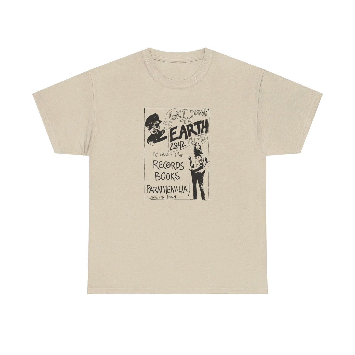 Record Store Tee #139: Earth Records Books & Paraphernalia