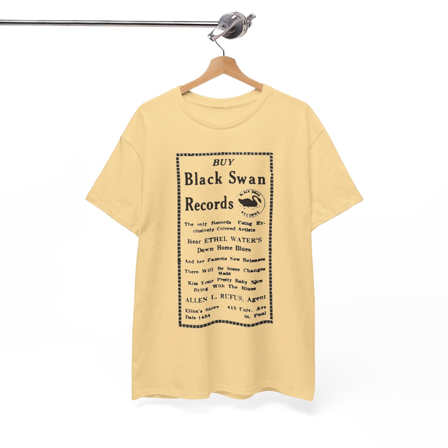 Record Store Tee #134: Elliot's Store Black Swan Record Dealer