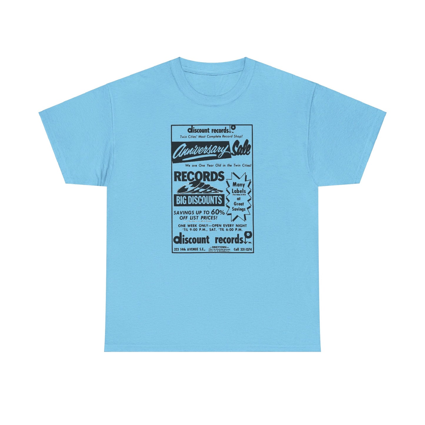 Record Store Tee #137: Discount Records Dinkytown