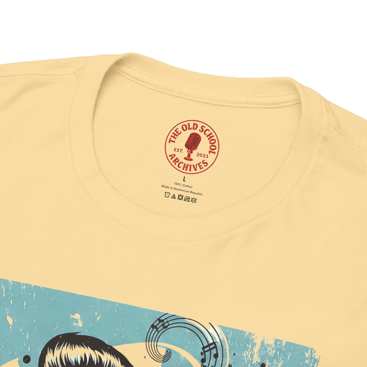 1950s Rock N Roll Tee, Unisex Heavy Cotton T-Shirt, Casual Statement Wear
