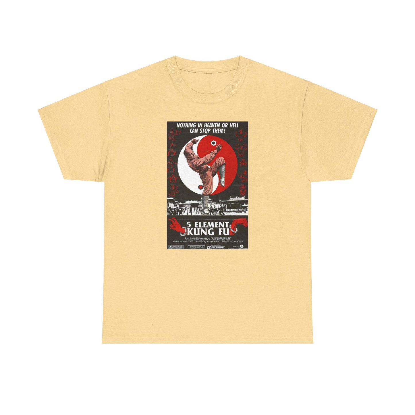 Movie Poster Tee #39: 5 Elements Kung Fu