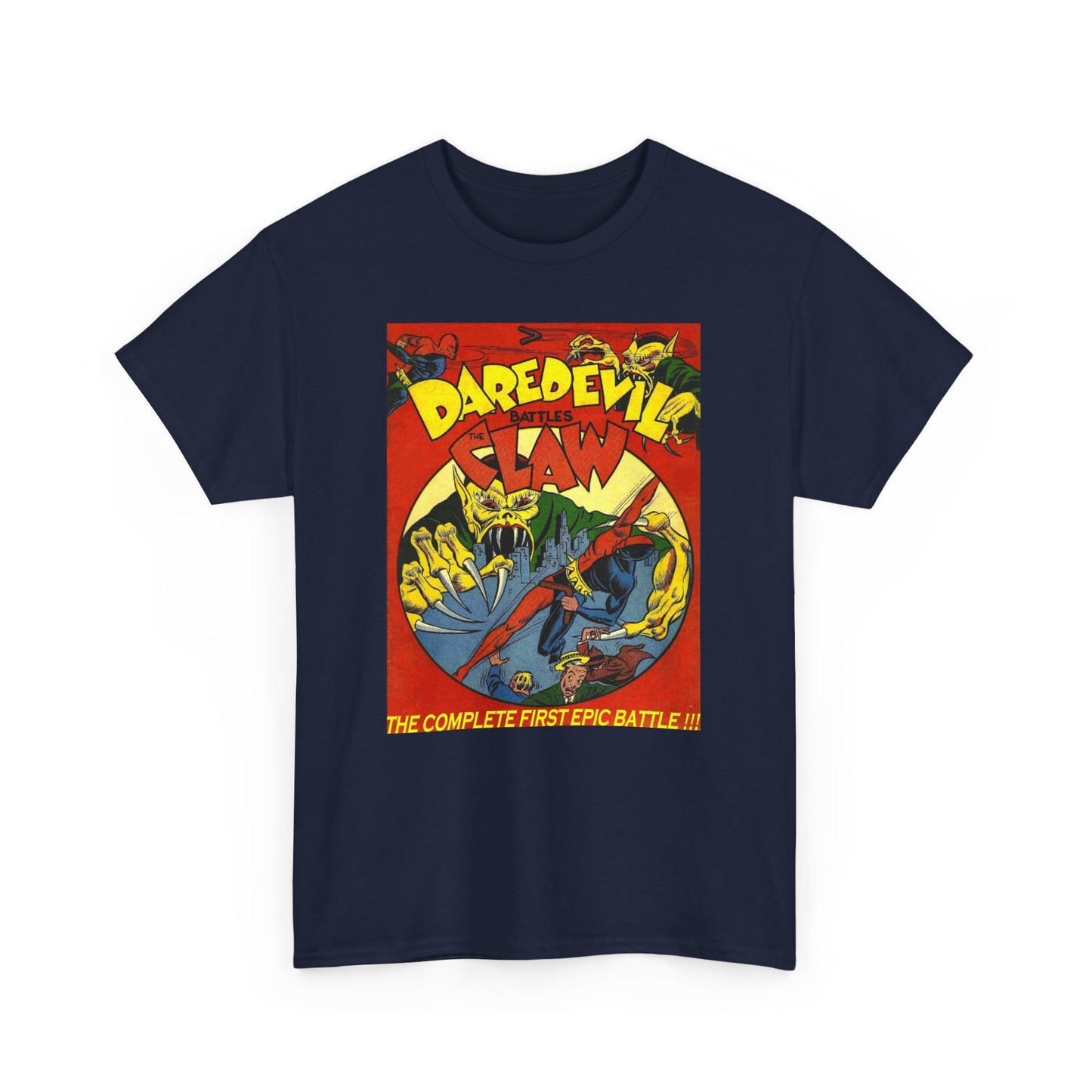 Comic Book Tee: Daredevil Vs The Claw