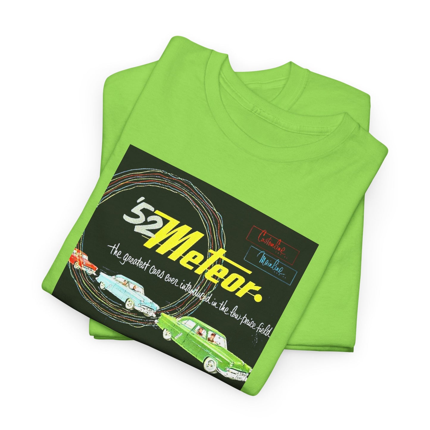 Retro Car Culture Tee #050: 1952 Meteor